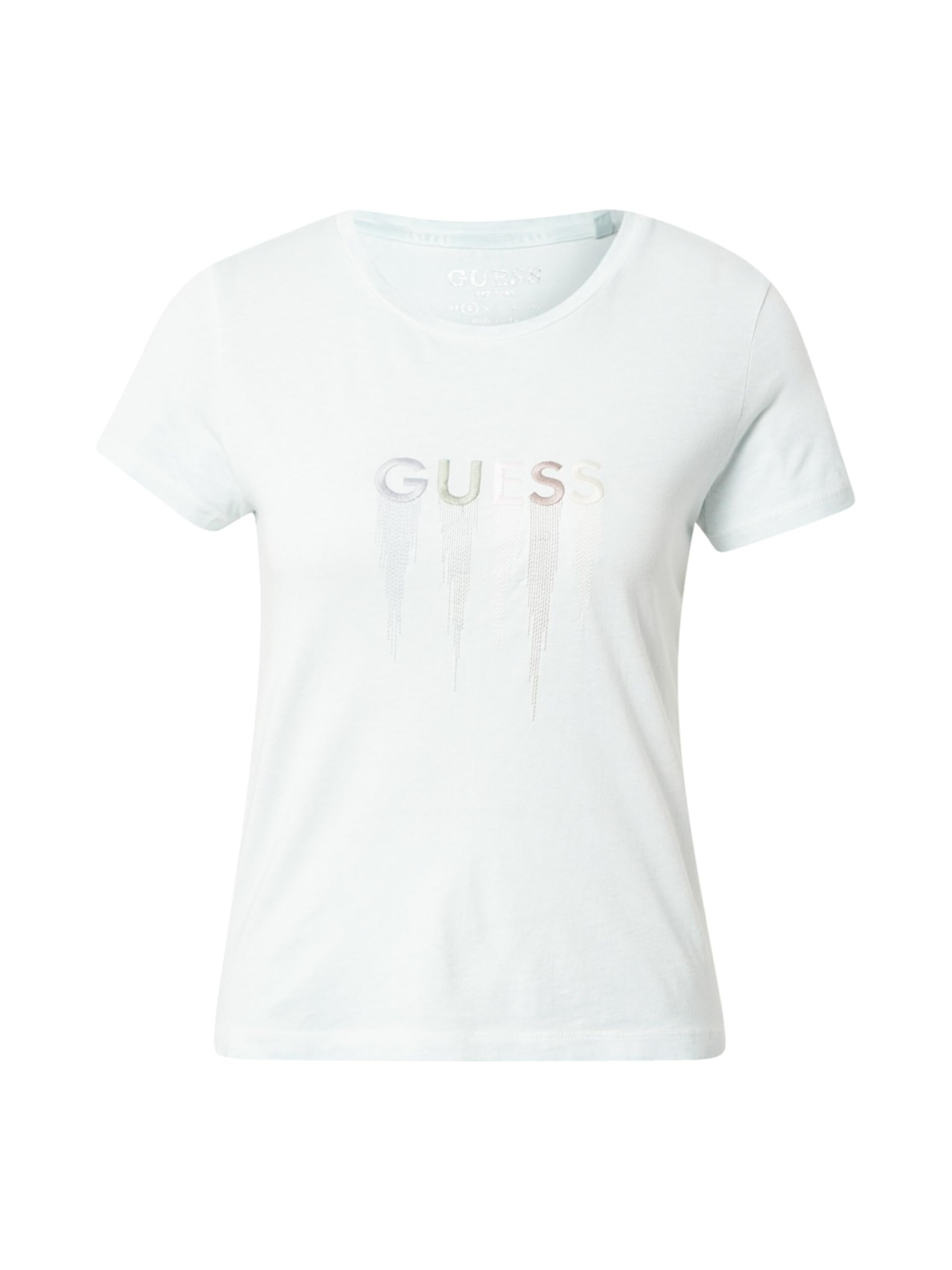 GUESS Baby Boys Short Sleeve Waterfall Logo Graphic Tee Shirt - Soft Cotton Casual Top for Toddlers & Infants - Perfect for Playdates, Daycare & Family Outings
