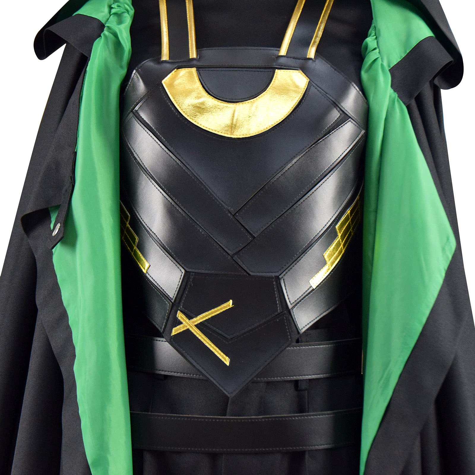 Loki Cosplay Costume for Women - Sylvie Inspired Halloween Outfit with Cape & Horns | Perfect for Cosplay, Halloween Parties, and Comic Conventions