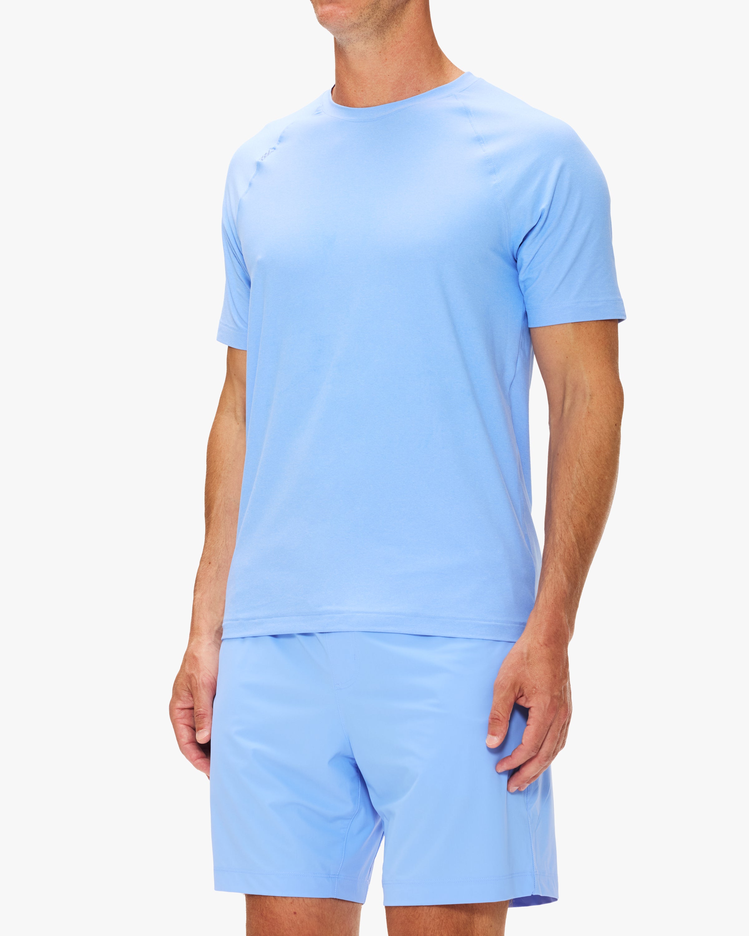 Rhone Reign Men's Performance Short Sleeve T-Shirt - Moisture Wicking & Breathable Activewear for Gym, Running & Outdoor Workouts