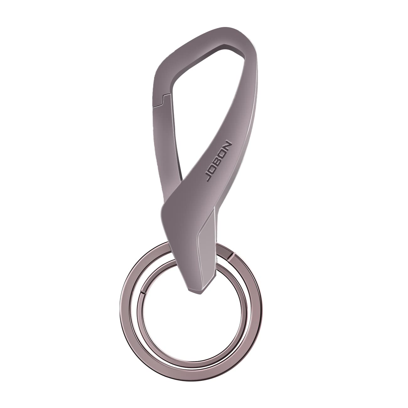 Stylish Women's and Men's Carabiner Keychains with 2 Keyrings - Durable Car Keychains in Gift Boxes for Business, Birthday Gifts, Perfect for Everyday Use and Travel Essentials