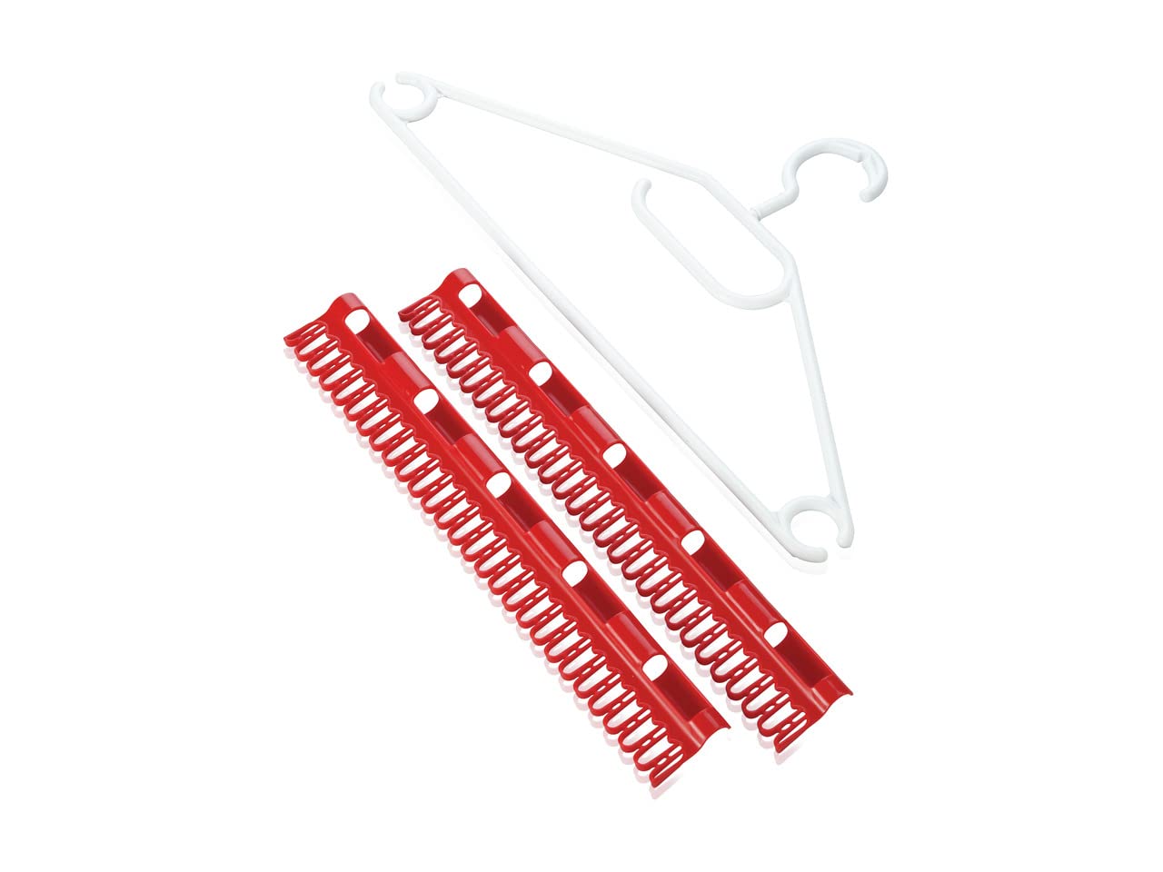 Leifheit 81535 Pegasus Clothes Drying Rack Accessories Set - Hanging Laundry Organizer for Indoor & Outdoor Use, Perfect for Apartments, Balconies, and Small Spaces