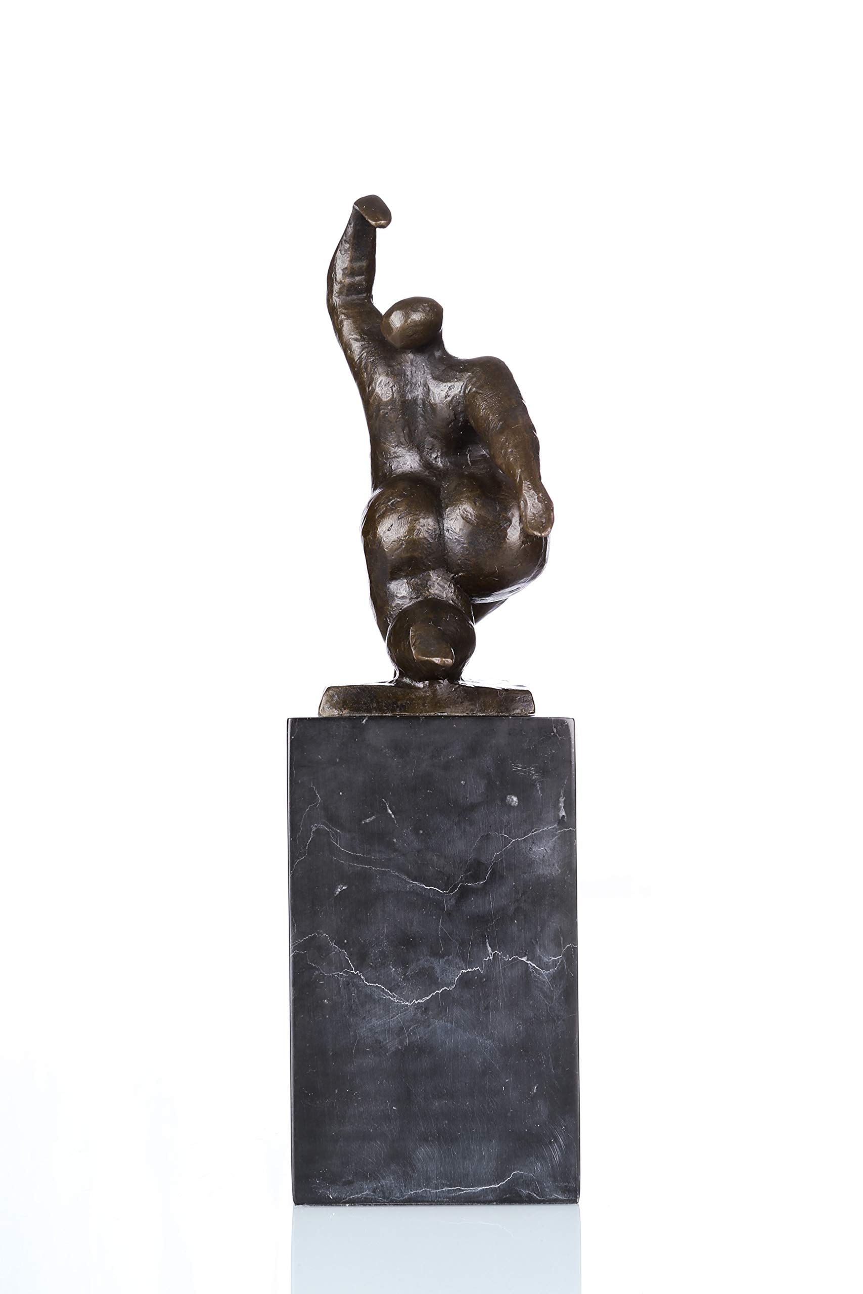 Modern Abstract Bronze Female Sculpture - Elegant Home & Office Decor Art Statue TPE-716 | Perfect for Living Room, Study, or Reception Area