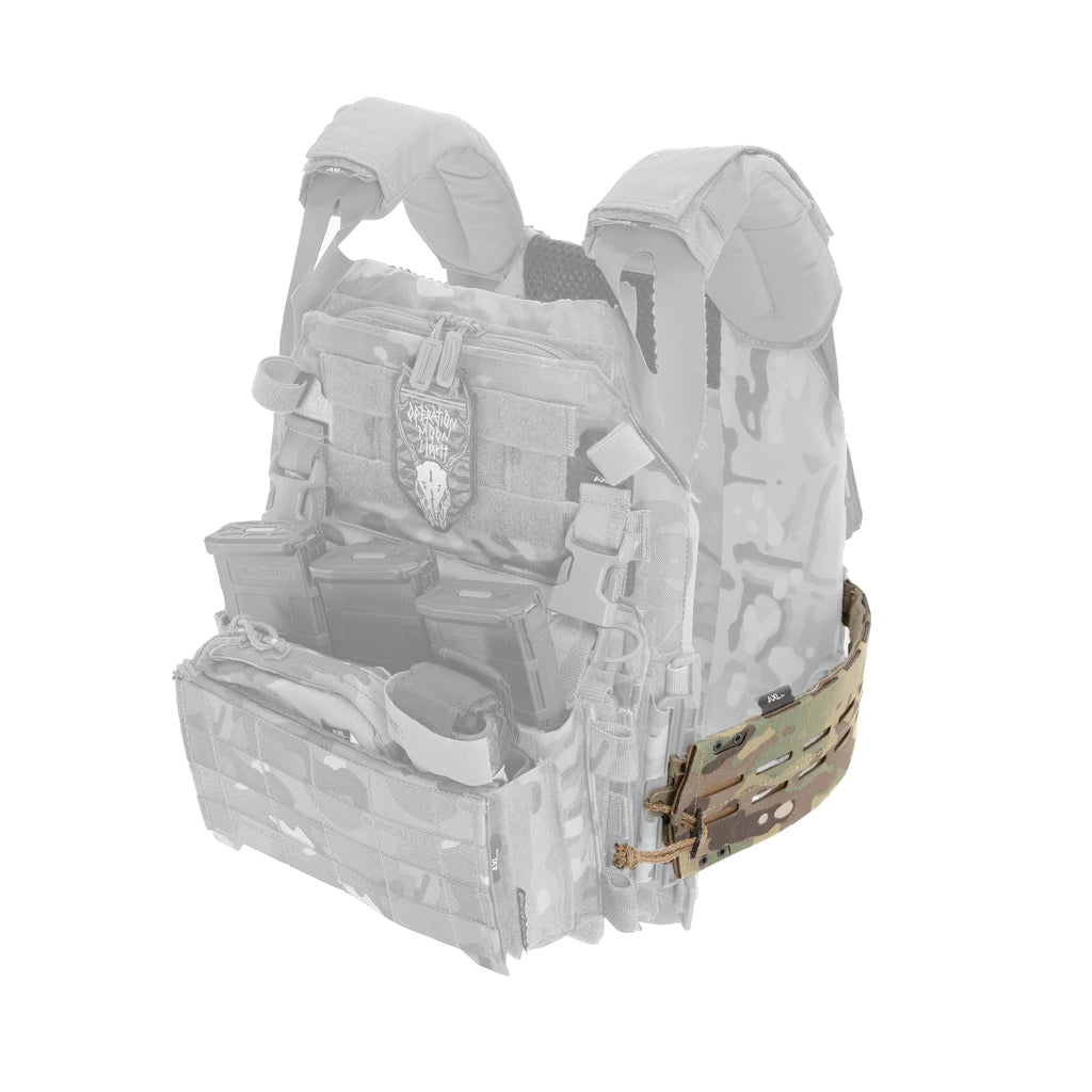 AXL Equinox MOLLE Compatible Tactical Cummerbund - Adjustable Military Vest Accessory for Outdoor, Airsoft & Hunting Gear