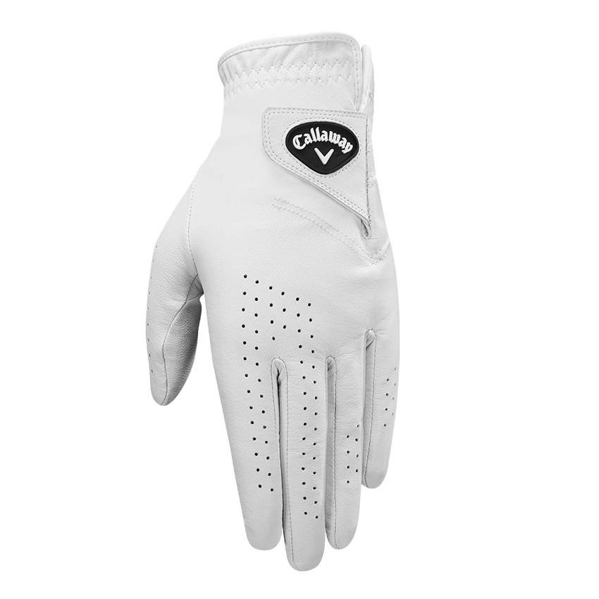 Callaway Women's Dawn Patrol Golf Glove - Left Hand, White | Soft & Comfortable for Enhanced Grip & Performance | Perfect for Driving Range & Course Play