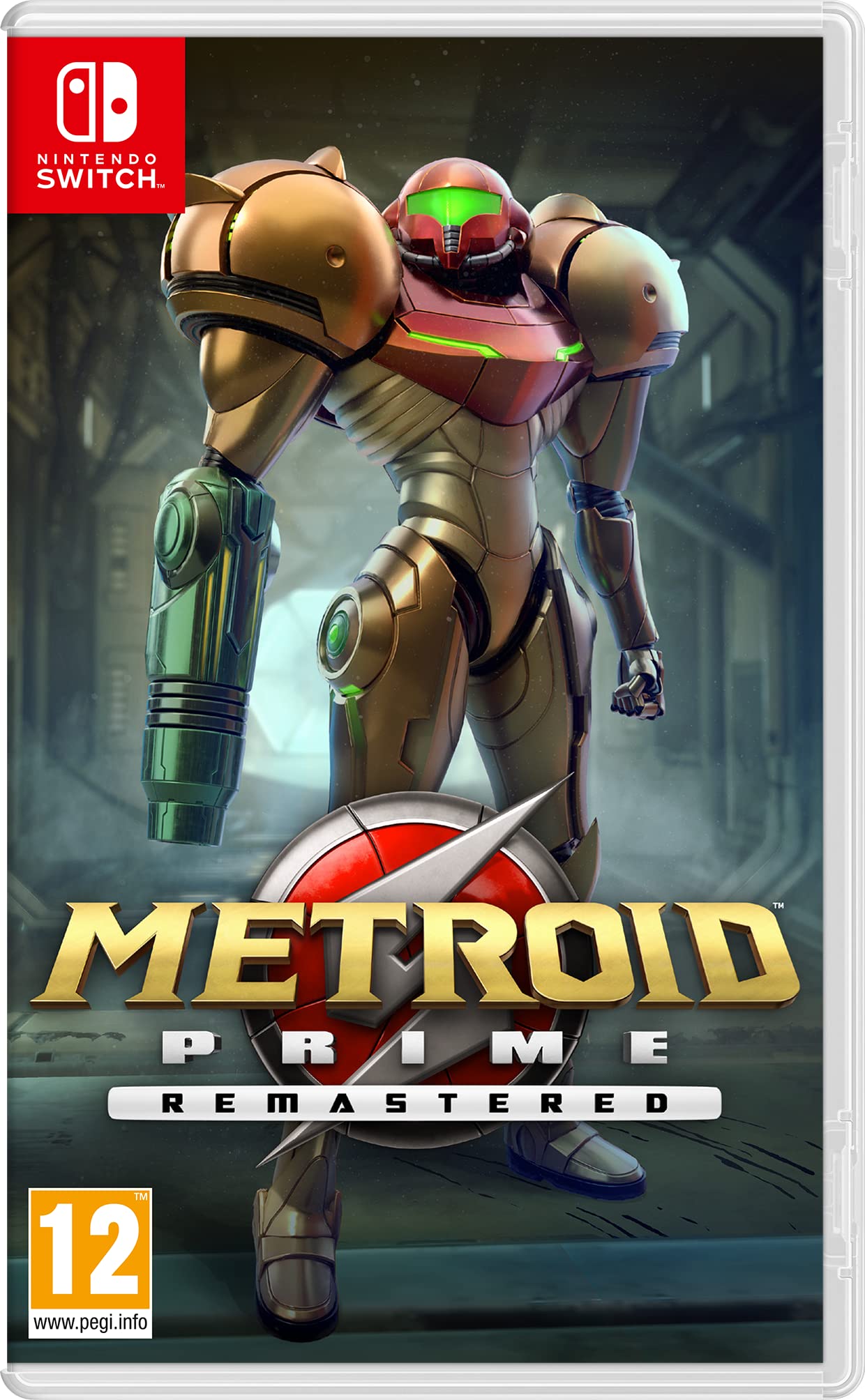 Metroid Prime Remastered - Nintendo Switch Game | Action-Adventure Sci-Fi Shooter | Explore Tallon IV | HD Graphics & Enhanced Controls | Perfect for Home Gaming & Travel Entertainment