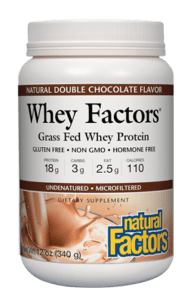 Grass Fed Whey Protein Powder by Whey Factors® - Premium Muscle Recovery & Post-Workout Supplement for Athletes & Fitness Enthusiasts