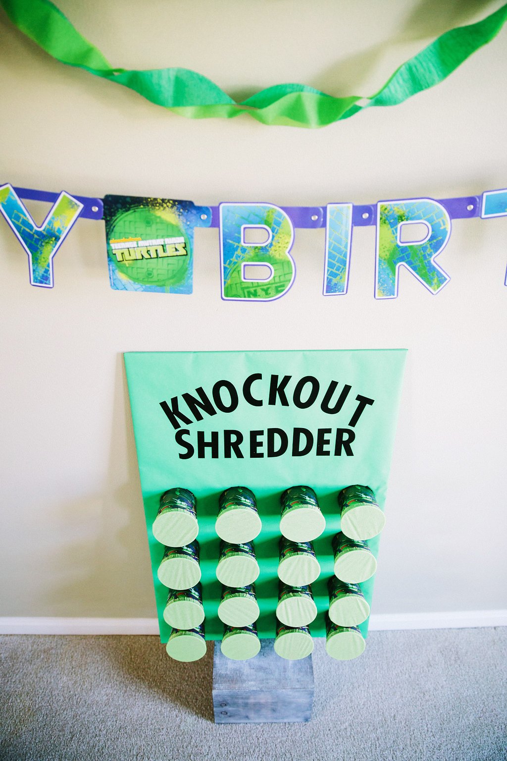Teenage Mutant Ninja Turtles Birthday Party Banner - TMNT Themed Party Decorations for Kids Birthday Celebrations, Baby Showers & Special Events