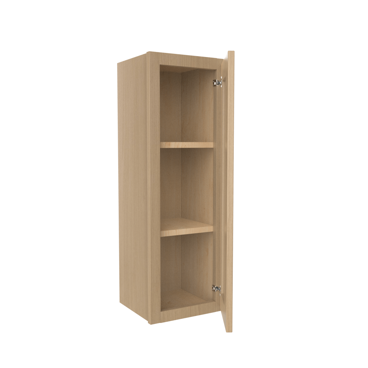 36 Inch High Single Door Wall Cabinet - Luxor Harvest RTA, 12W x 36H x 12D - Perfect for Kitchen, Bathroom, Laundry Room & Garage Storage Organization