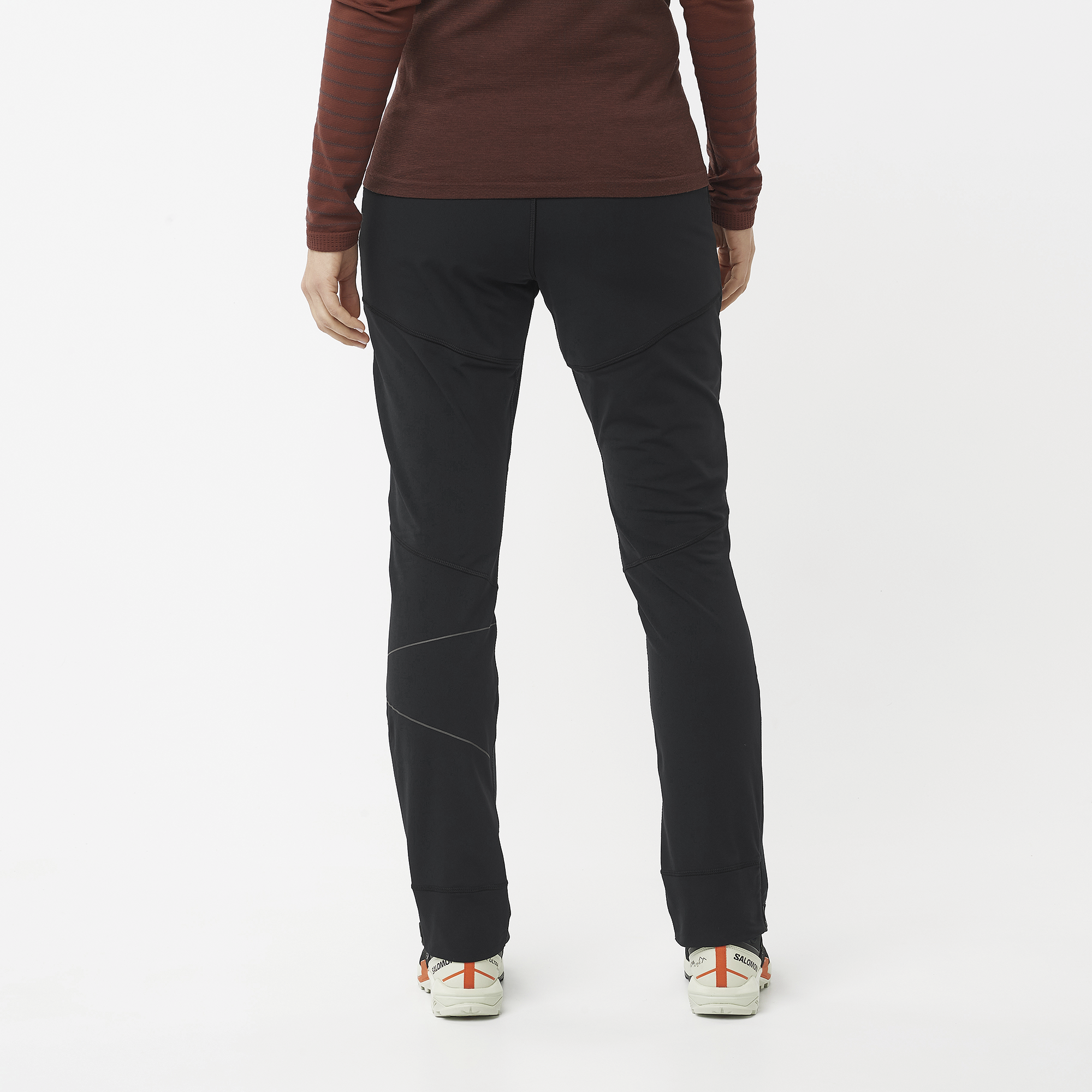 Women's Elevate SShell Pant - Deep Black Waterproof Hiking Pants for Outdoor Adventures & Travel