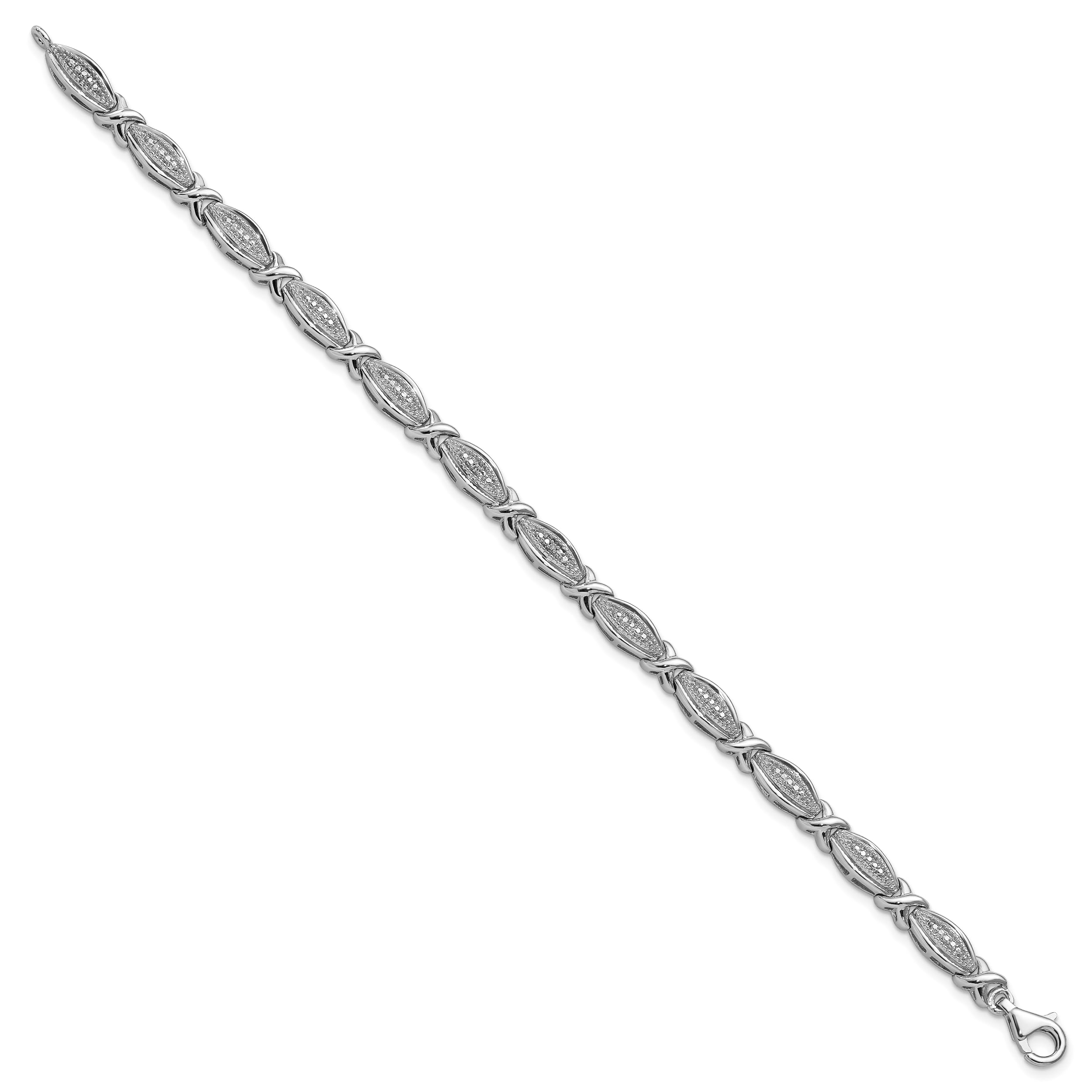 925 Sterling Silver Diamond Tennis Bracelet for Women - Dainty & Elegant Jewelry Gift for Anniversary, Birthday & Special Occasions