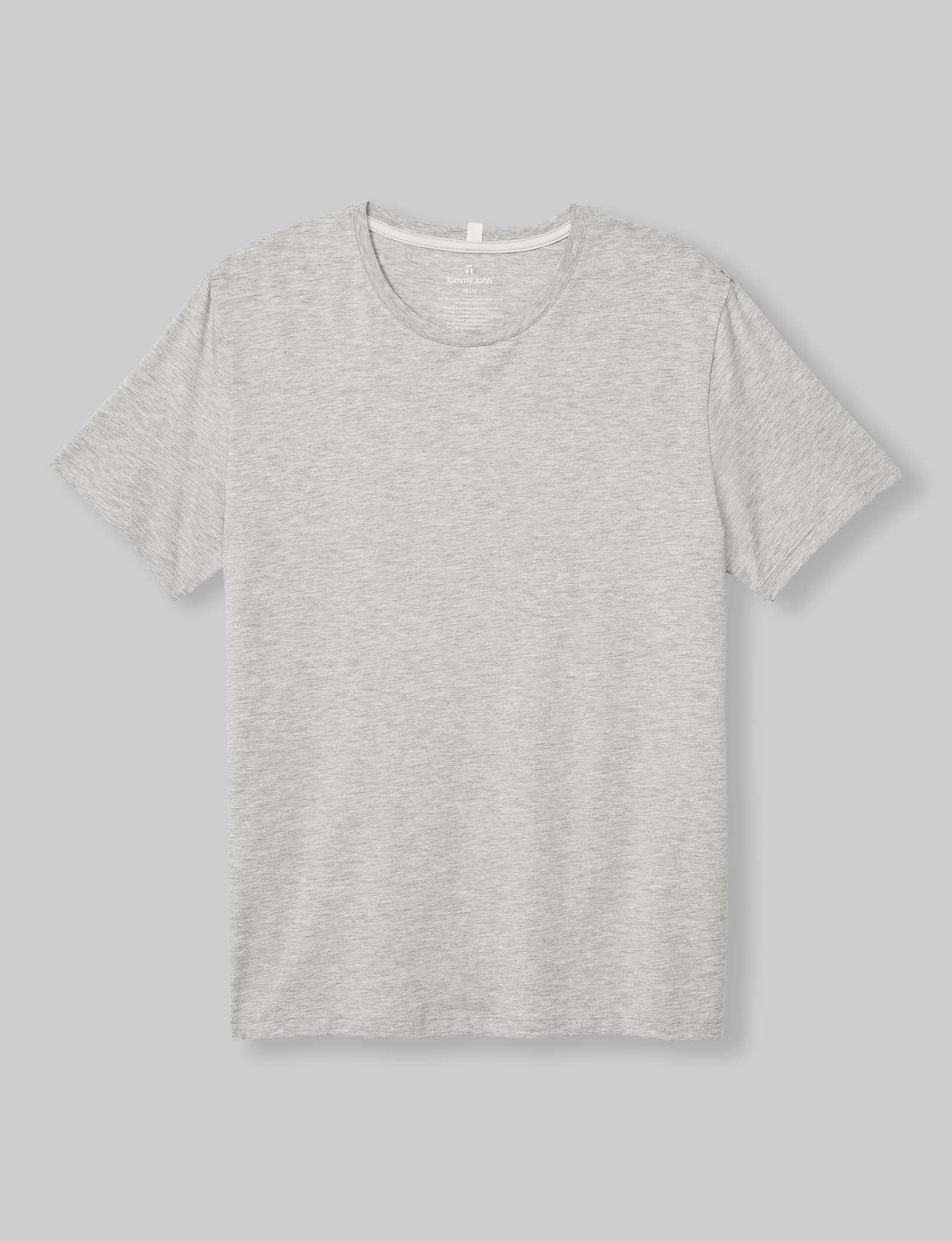 Second Skin Crew Neck Tee - Ultra Soft Stretch Cotton T-Shirt for Men & Women | Perfect for Layering, Casual Wear & Everyday Comfort