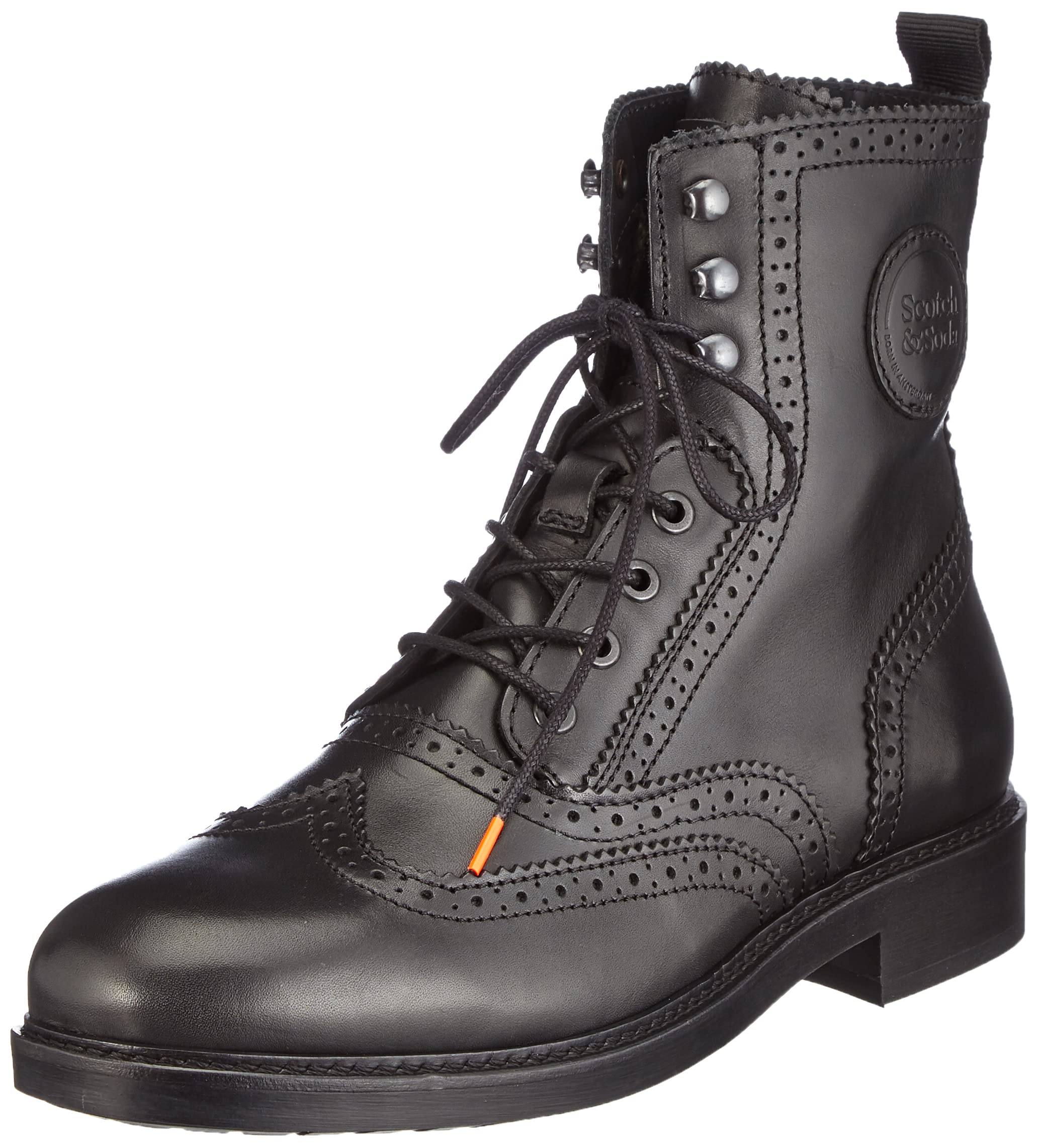 SCOTCH & SODA Men's Fashion Boots - Stylish Leather Ankle Boots for Casual & Night Out | Waterproof & Comfortable Footwear for Urban Style & Winter Wear