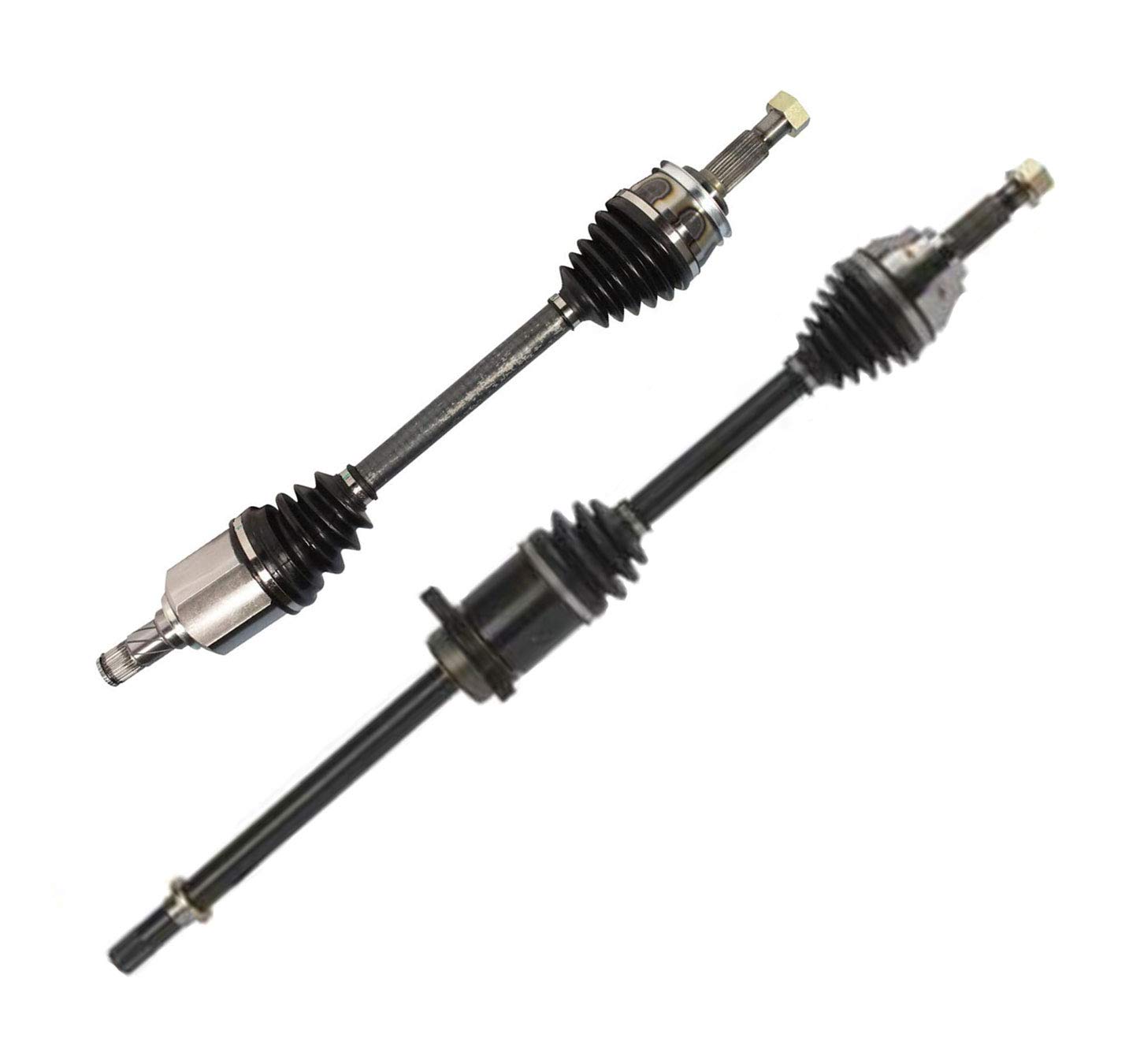 2PC Front CV Axle Half Shaft Assembly (Driver & Passenger Side) Compatible with 2004-2006 Nissan Quest 4 Speed Automatic Transmission - Perfect for Smooth Ride & CV Joint Replacement