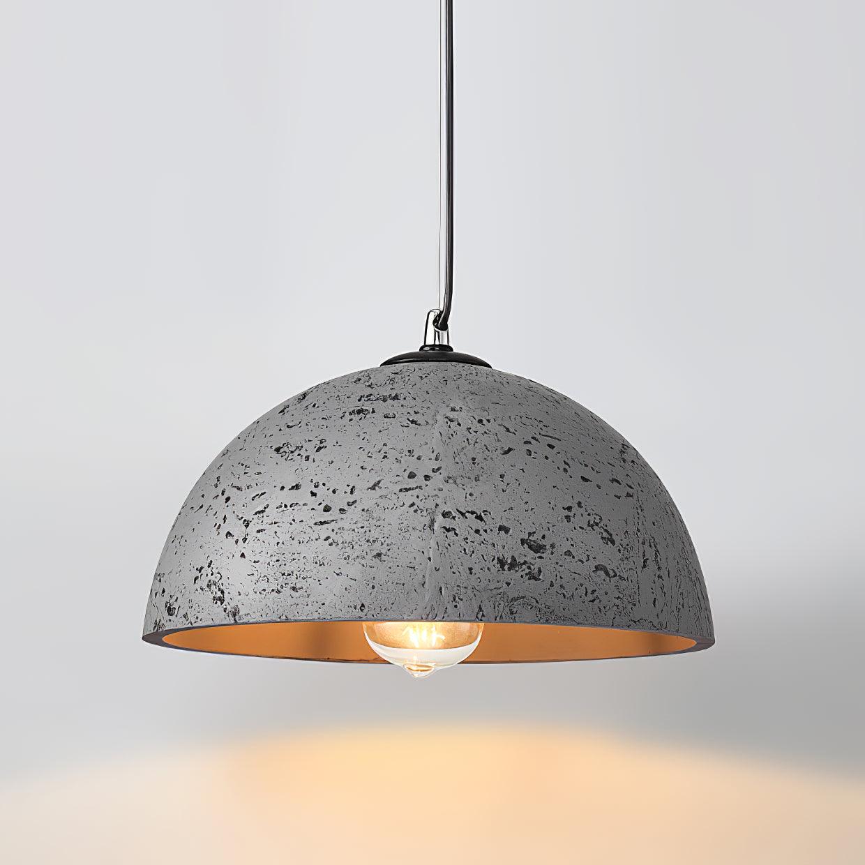 Modern Dome Morphe Pendant Light - Sleek Ceiling Lighting Fixture for Dining Room, Kitchen Island & Bedroom Decor | Energy Efficient LED Hanging Lamp