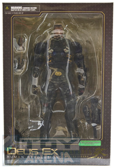Deus Ex: Human Revolution Lawrence Barret Play Arts Kai Action Figure - Square Enix Collectible for Gaming Fans & Display