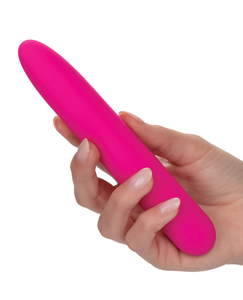 Bliss Liquid Silicone Rechargeable Vibrator - Waterproof Adult Toy for Women, Couples & Solo Play - Pink Sensual Massager for Bedroom & Travel Use