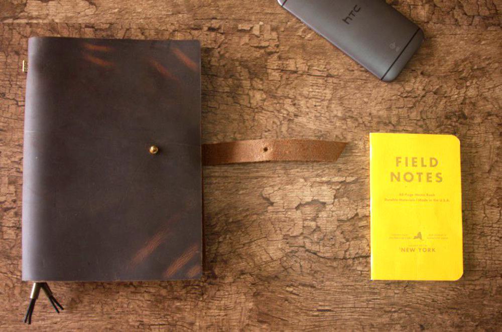Vintage Leather Refillable Journal - Handmade Bound Notebook for Writing, Sketching & Travel - Perfect Gift for Writers & Artists