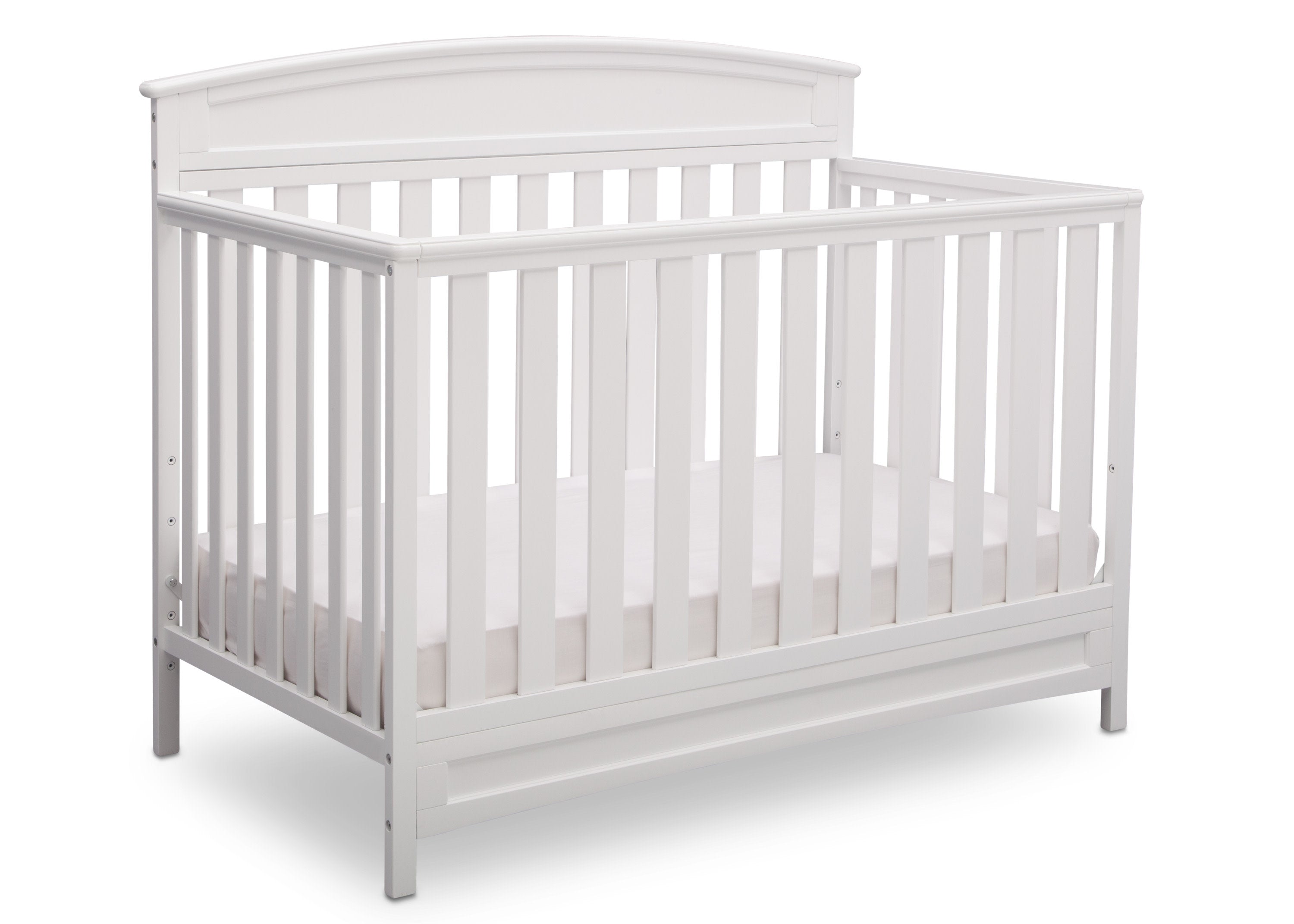 Lila 5-in-1 Convertible Baby Crib - Toddler Bed & Daybed with Adjustable Mattress Height | Perfect for Nursery, Bedroom & Guest Room