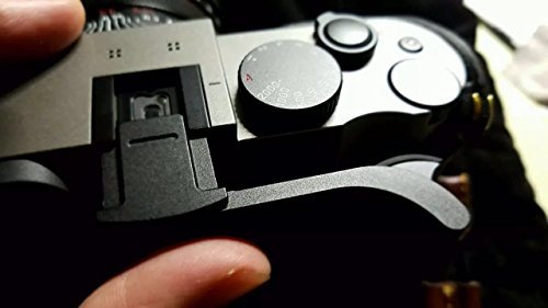JFOTO LQ-G Thumbs Up Grip for Leica Q Typ 116 - Enhanced Balance & Grip Convenience, Black Metal Hand Grip, Newest Version - Perfect for Street Photography & Travel Shots