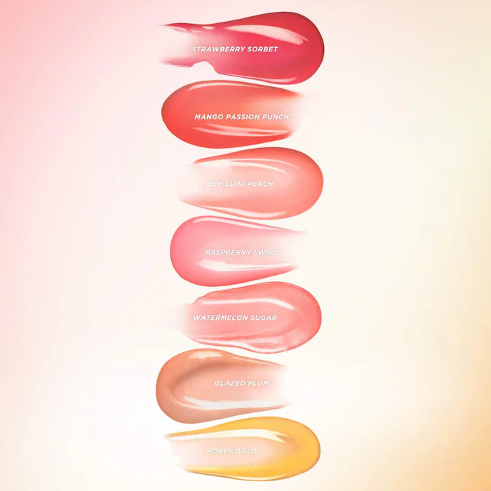 Gisou Honey Infused Hydrating Lip Oil - Nourishing & Moisturizing Lip Treatment with Natural Ingredients - Perfect for Dry Lips, Daily Care & Nighttime Lip Routine