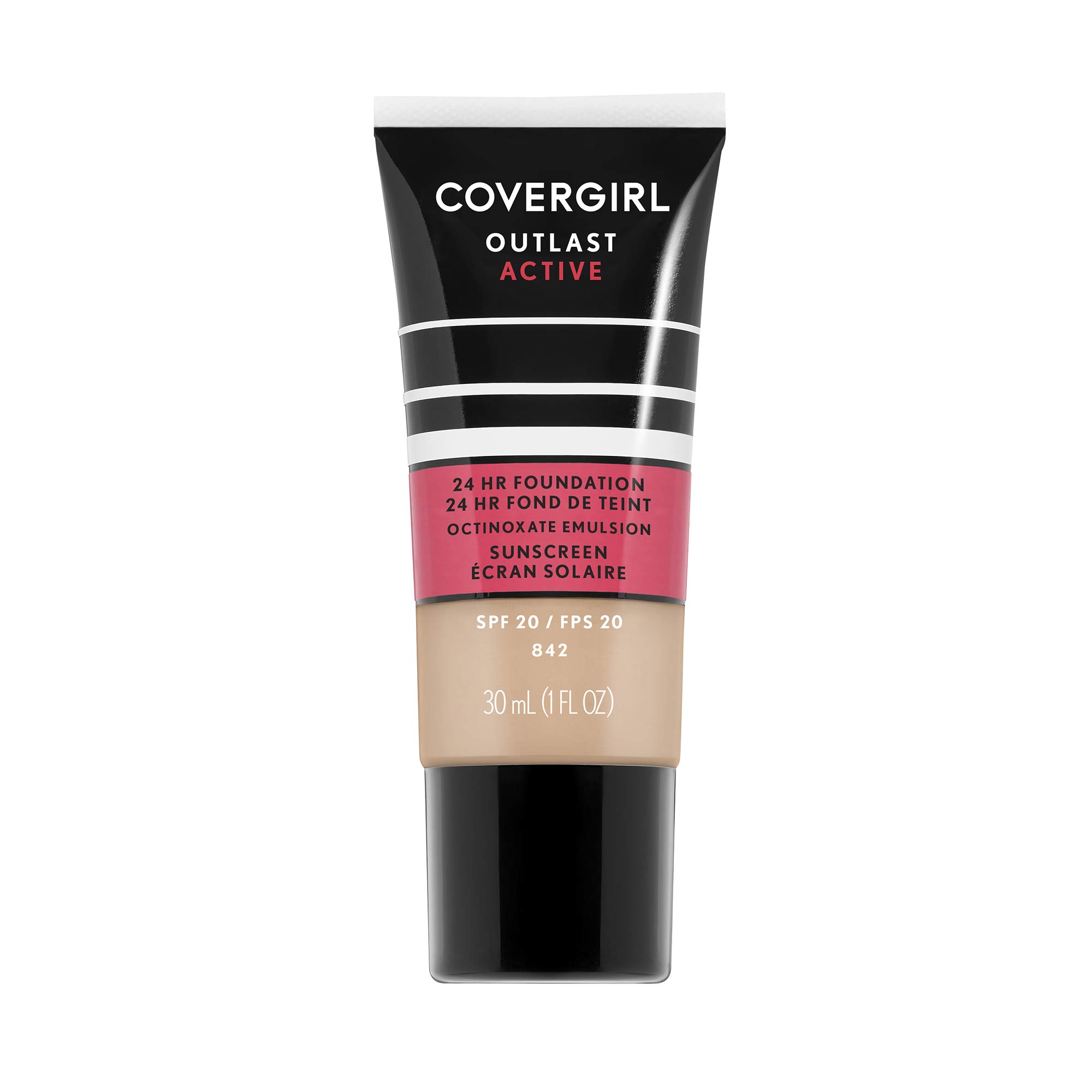 COVERGIRL Outlast Active Foundation - Medium Beige 1oz for Longwear Makeup
