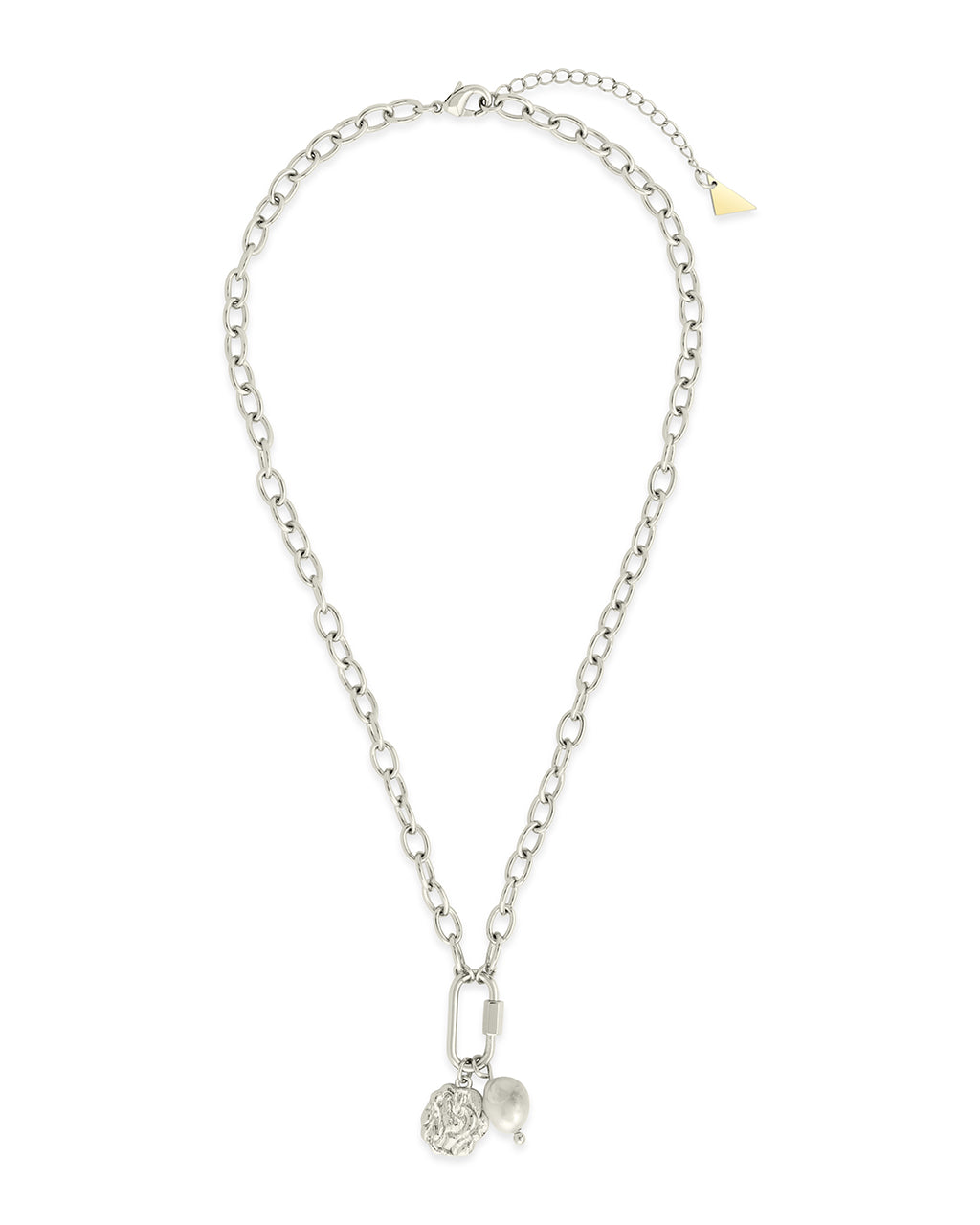Jaxie Carabiner Charm Necklace - Stylish Outdoor & Everyday Jewelry for Hiking, Travel & Fashion Accessories