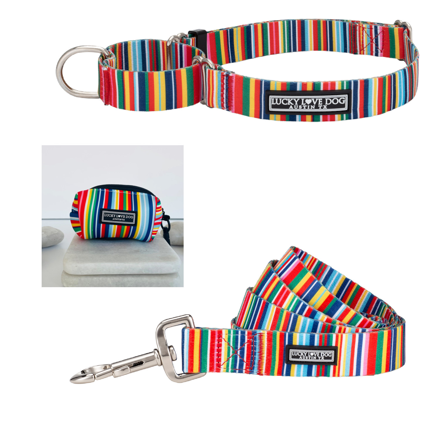 Boho Hippie Martingale Dog Collar Wholesale - Stylish & Adjustable for Small to Medium Dogs - Perfect for Walks, Training & Fashion Accessories