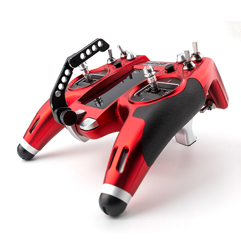 Flysky 18CH EL18 Transmitter with TMR Receiver & Nano JR RF Module Adapter - Barycenter Adjustment Bracket for RC Airplane, Car, Truck - Perfect for FPV Racing, Drone Flying & Remote Control Hobbies