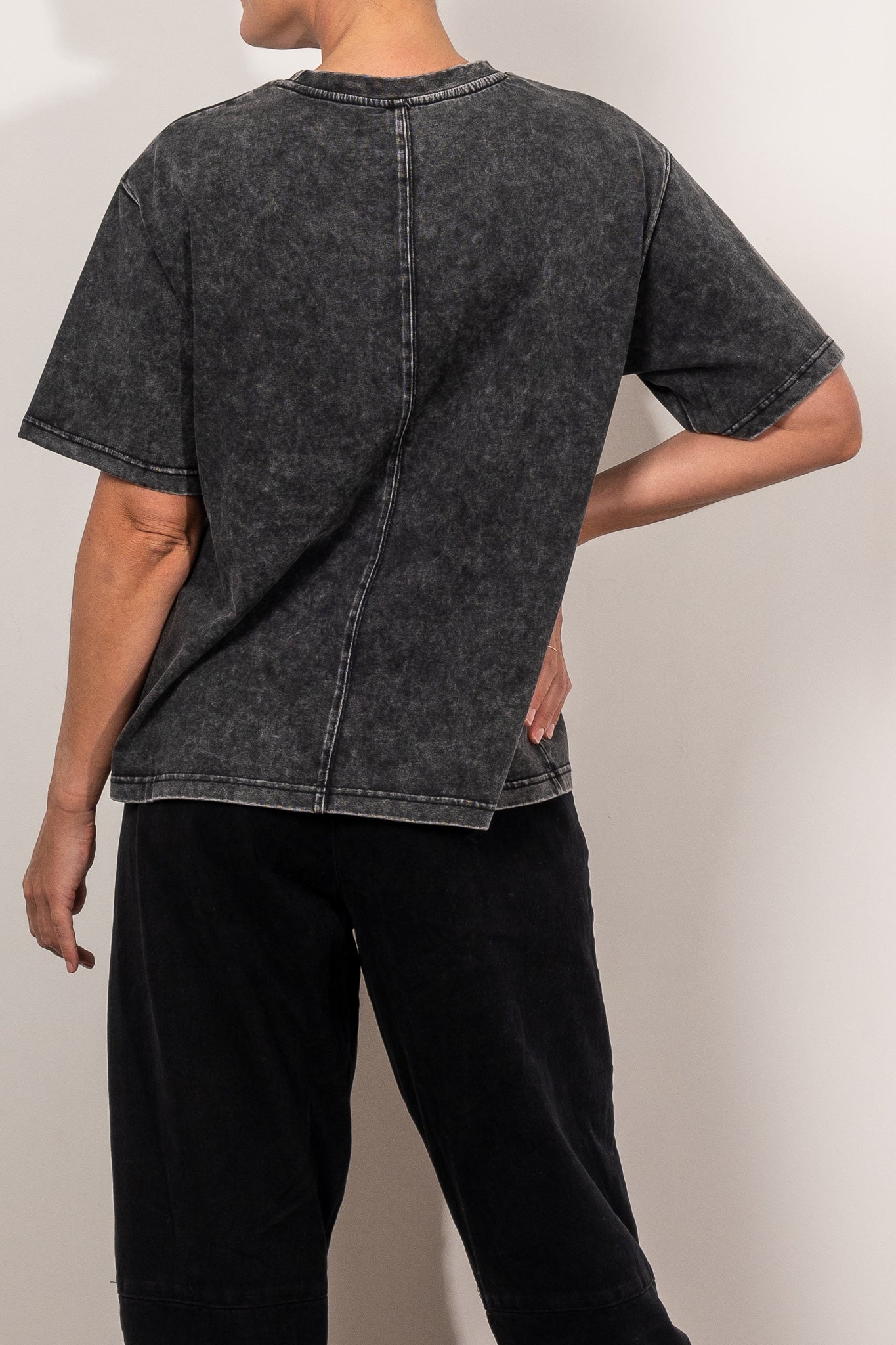 M.A. Dainty Horizontal Striped T-Shirt for Women - Soft Cotton Casual Tee - Perfect for Everyday Wear, Outings & Layering