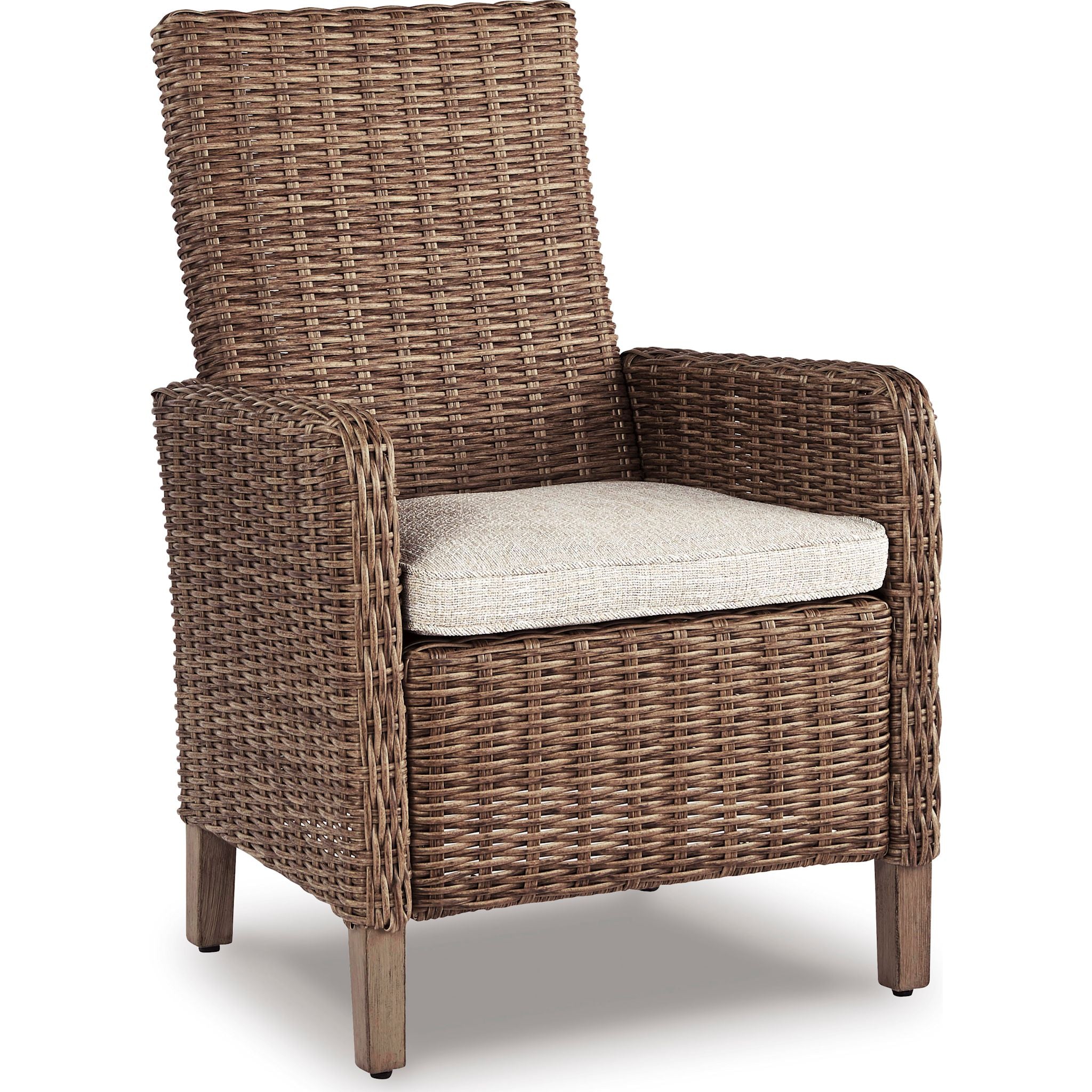 Beachcroft 5-Piece Outdoor Dining Set in Beige - Perfect for Patio, Garden & Backyard Entertaining