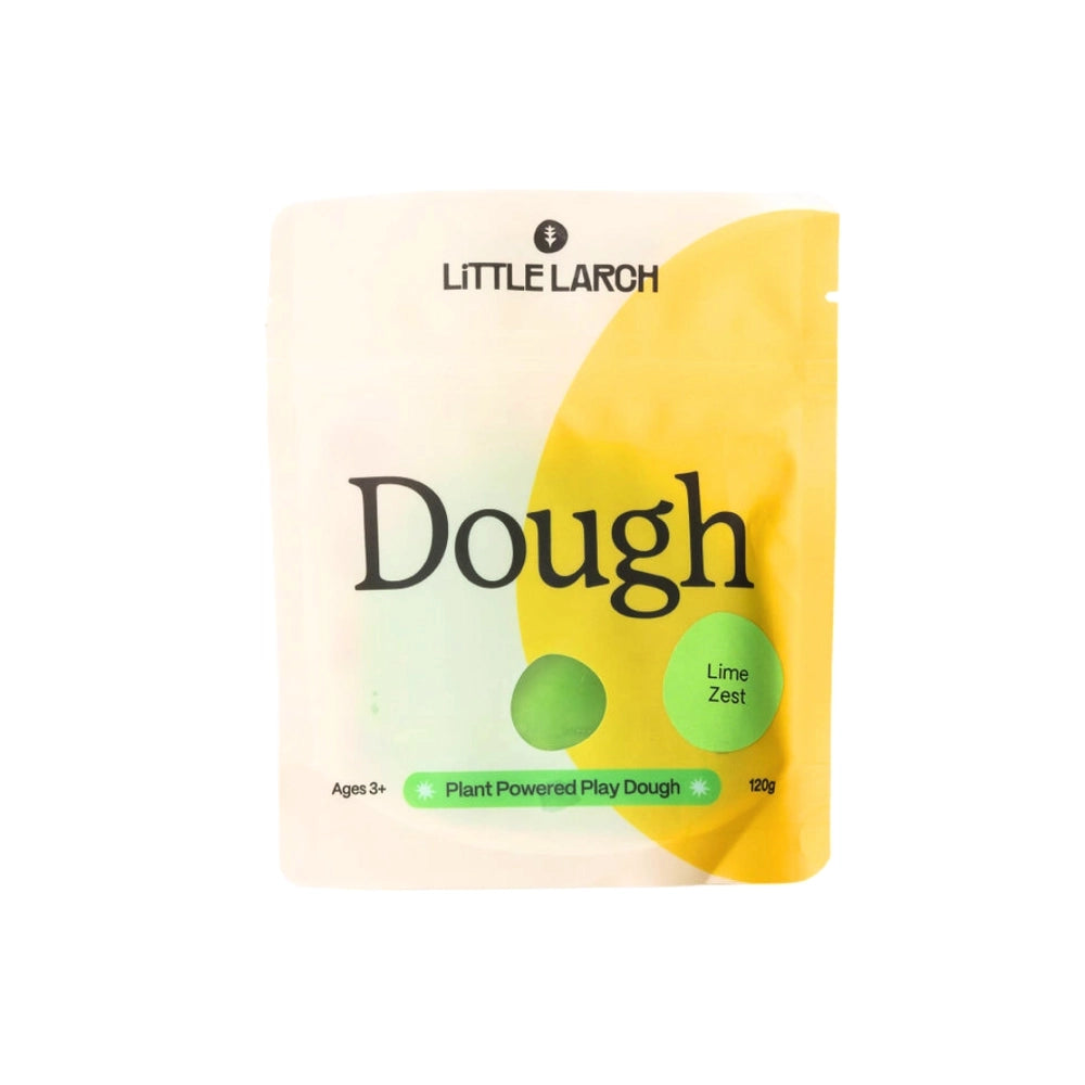 Little Larch Natural Play Dough - Lime Zest Scented, Non-Toxic & Safe for Kids | Perfect for Sensory Play, Arts & Crafts, and Early Childhood Education