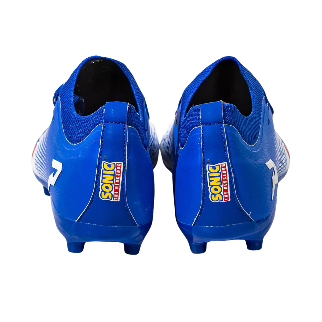 Phenom Elite Sonic the Hedgehog Football Cleats - Lightweight Soccer Shoes for Men & Youth - Perfect for Turf, Grass & Indoor Games