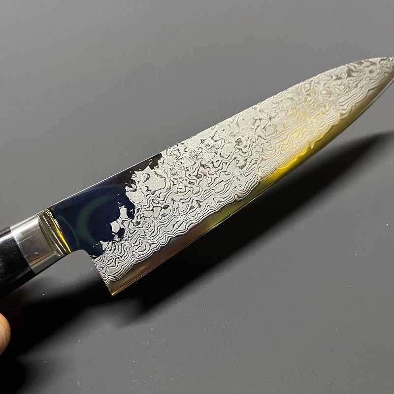 Takamura Uchigumo 180mm Gyuto Japanese Chef Knife - High Carbon Stainless Steel Blade for Precision Slicing, Dicing & Chopping - Perfect for Professional Chefs & Home Cooking Enthusiasts