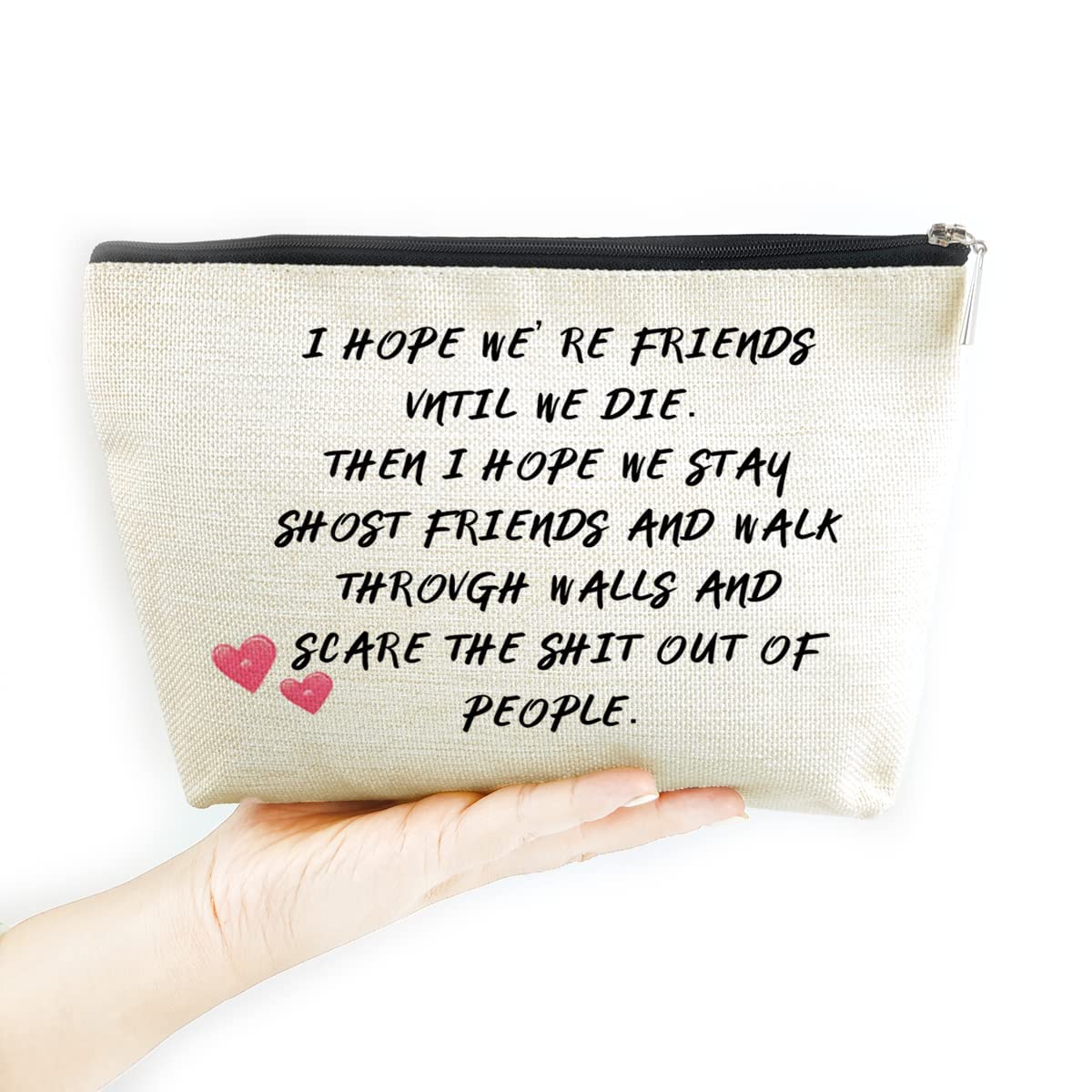 LANBAIHE Makeup Travel Bag for Women - Birthday Gifts, Retirement Gift, Commemorative Present - Waterproof Cosmetic Organizer for Travel, Spa, Gym & Daily Use - 