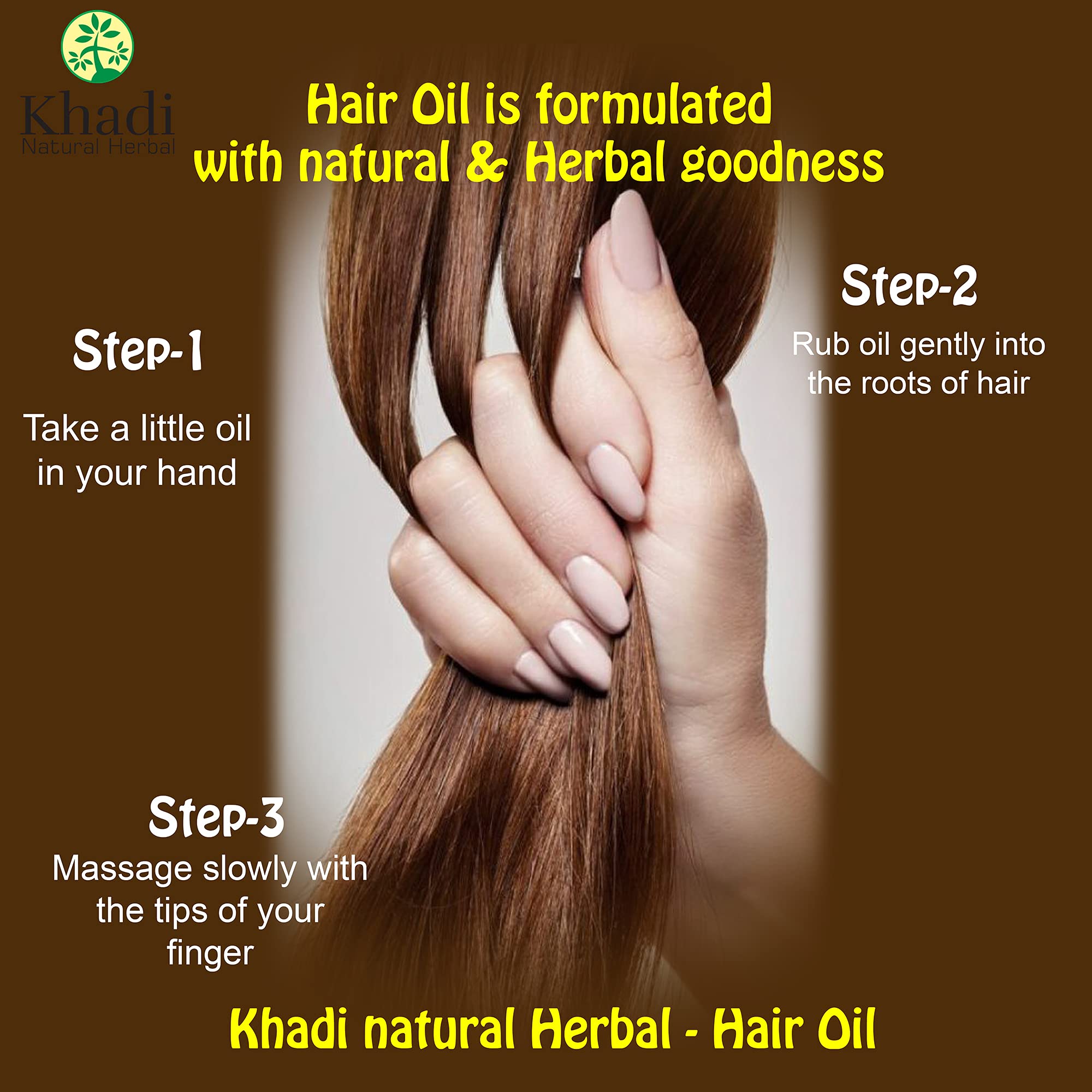 Herbigiri Herbal Lauki Hair Oil for Stress Relief & Anti-Dandruff - 100ml | Natural Hair Growth Treatment | Perfect for Daily Scalp Massage & Relaxation