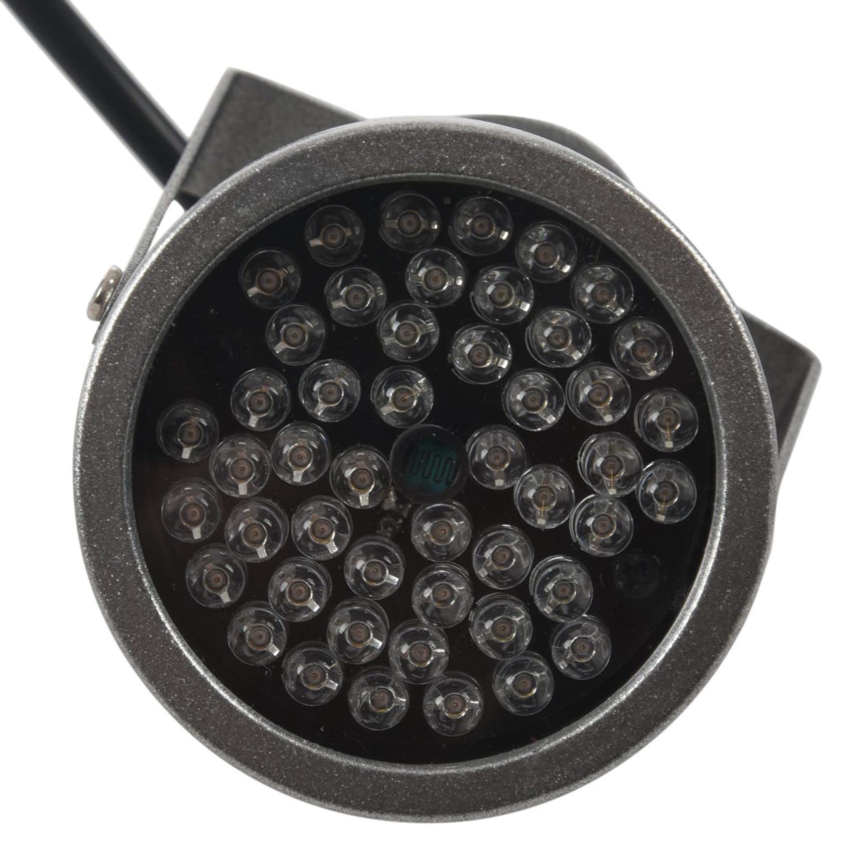 Beelooom 10X 48 LED IR Infrared Night Vision Security Camera - 100ft Range, 12V DC, Weatherproof CCTV Camera for Outdoor/Indoor Surveillance - Perfect for Home, Office & Business Security Monitoring