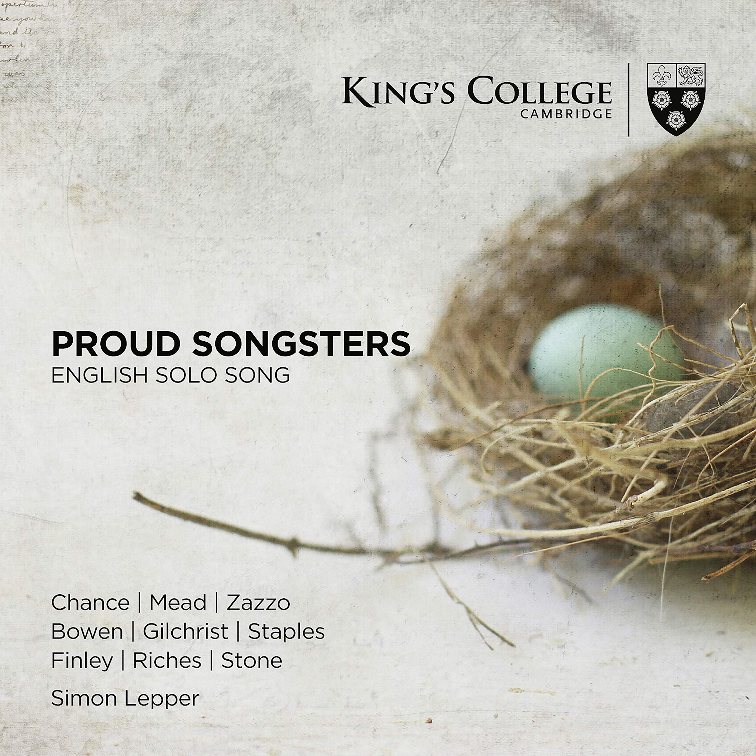 Proud Songsters: English Solo Song Collection | Classical & Contemporary Vocal Music for Performances, Recitals & Home Enjoyment