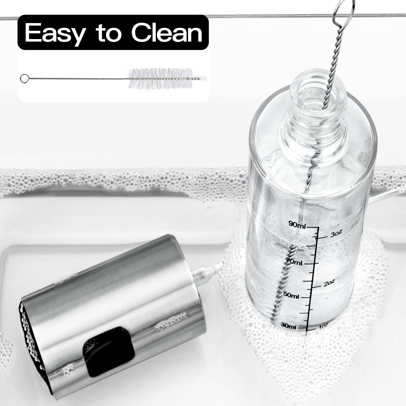 Upgraded 2-Pack Olive Oil Spray Bottle Mister - Refillable Oil Sprayer for Cooking, Baking, BBQ & Air Fryer | Kitchen Essential for Healthy Cooking, Salad Dressing & Frying | Perfect for Home Chefs & Meal Prep