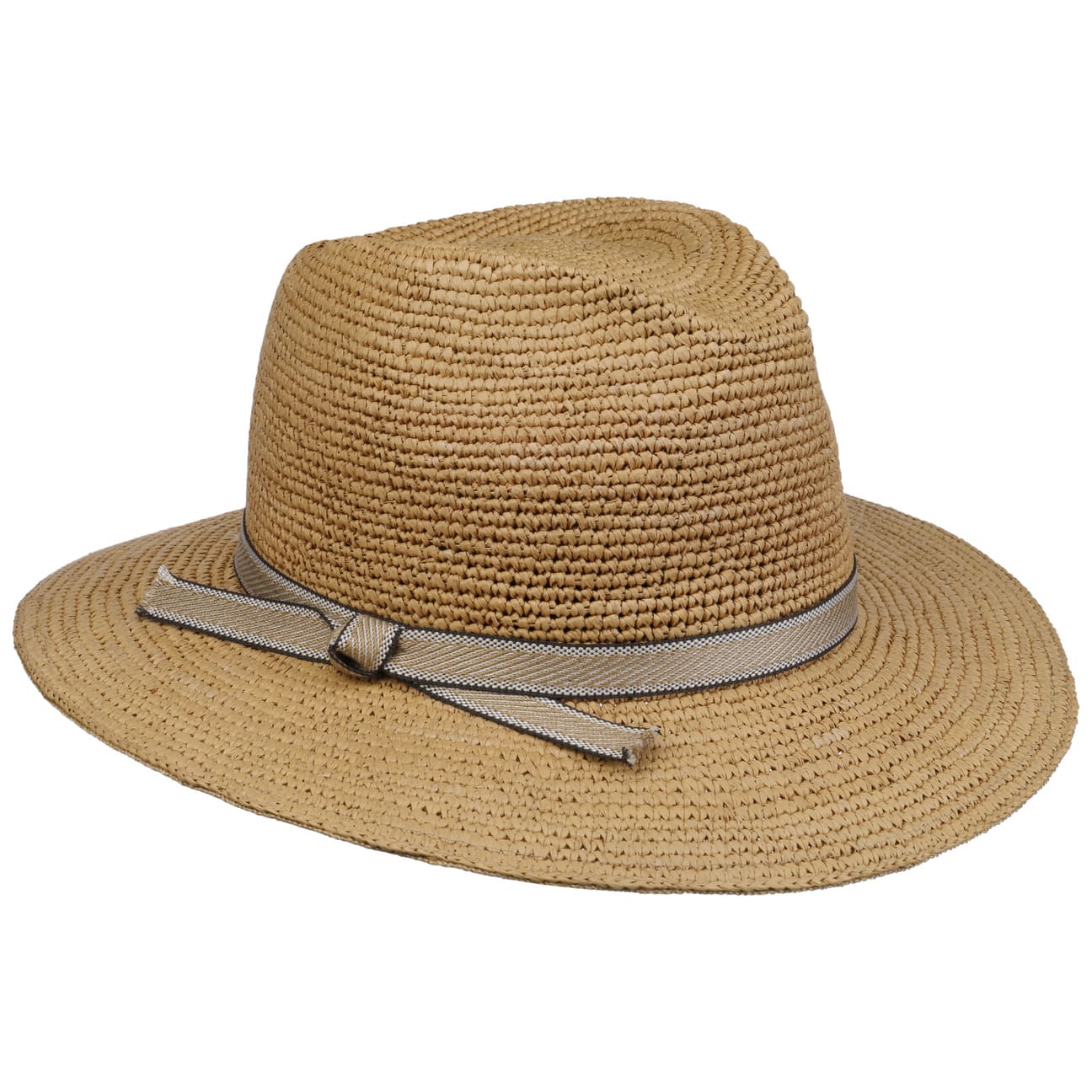 Stylish Mayser Crochet Panama Hat for Women & Men - Breathable Summer Sun Hat for Beach, Travel, and Outdoor Activities