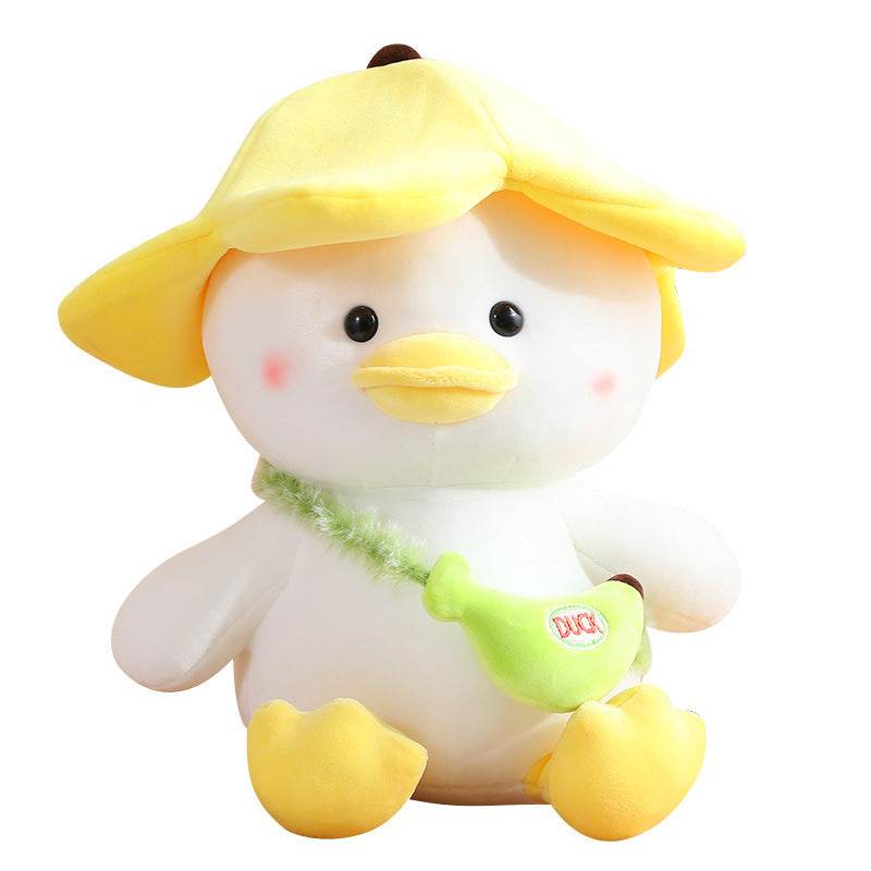 Sunny Banana Duck Plush Toy - Soft & Cute Stuffed Animal for Kids, Babies & Collectors | Perfect for Nursery Decor, Gifts & Cuddling