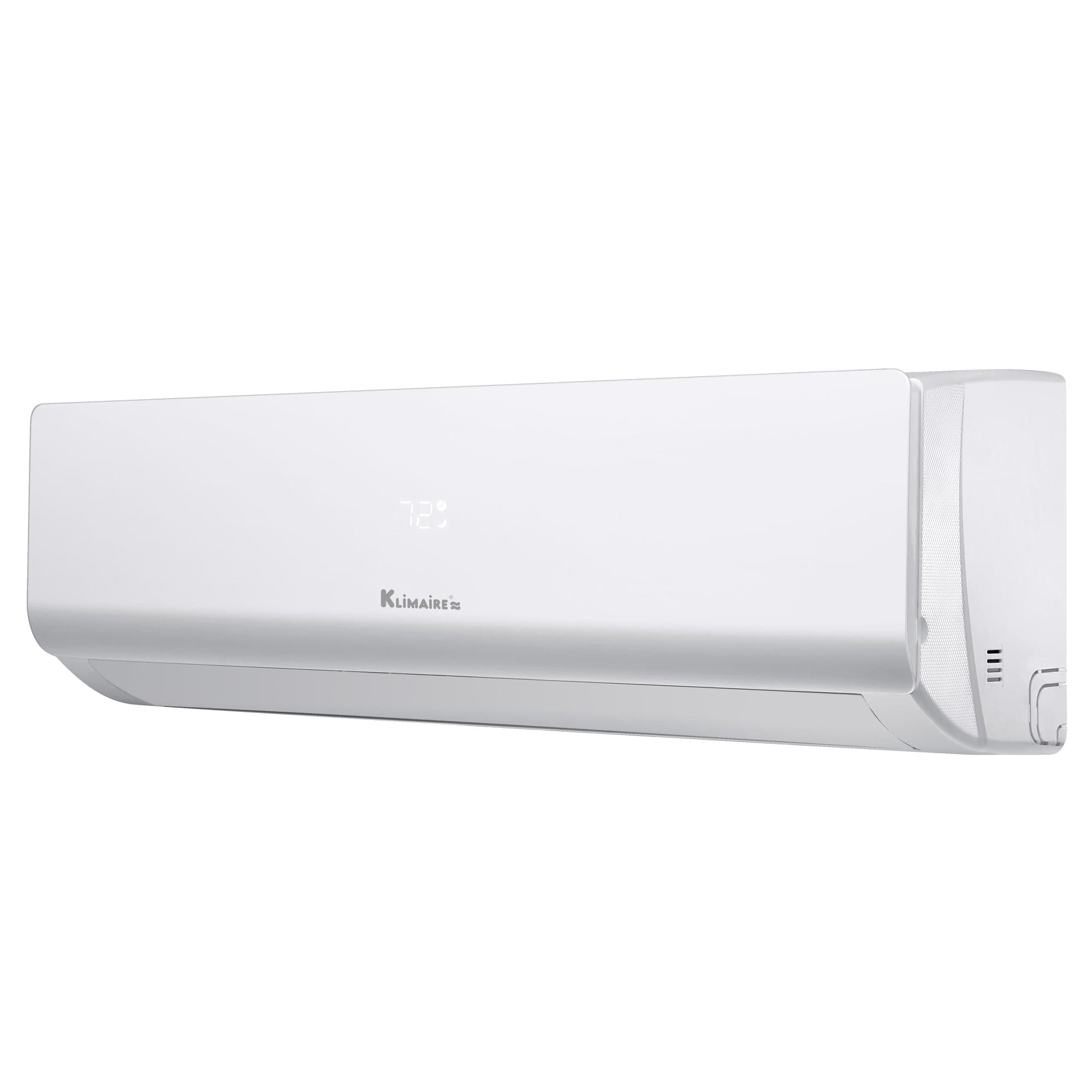 36,000 BTU Klimaire 19 SEER2 230V Wall Mounted Ductless Mini Split Air Conditioner & Heat Pump - Perfect for Home, Office, and Small Business Cooling & Heating