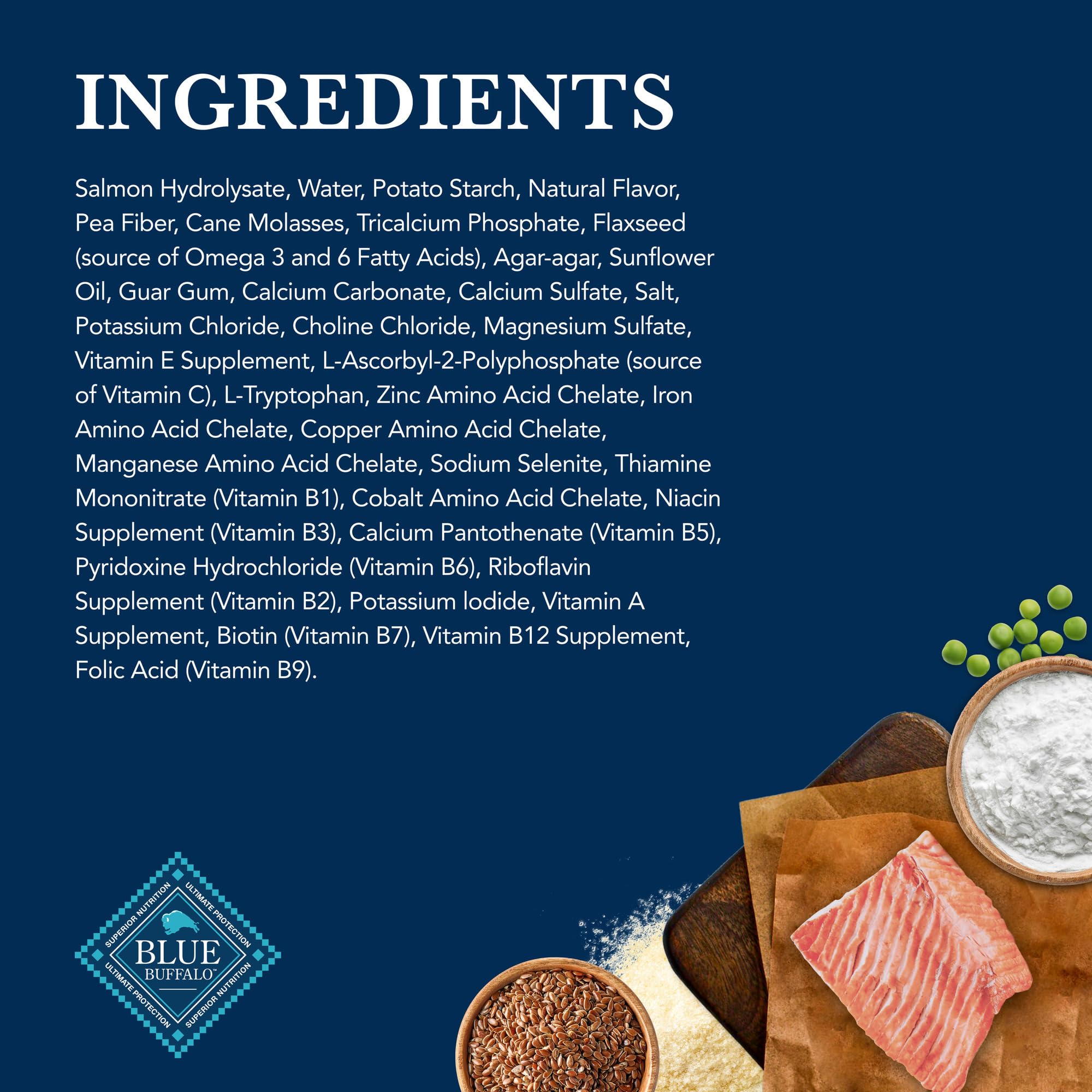 Blue Buffalo Natural Veterinary Diet HF Hydrolyzed Wet Dog Food for Food Intolerance – Salmon Recipe (12.5-oz Cans, Pack of 12) – Vet Prescription Required – Ideal for Dogs with Sensitive Stomachs & Allergies