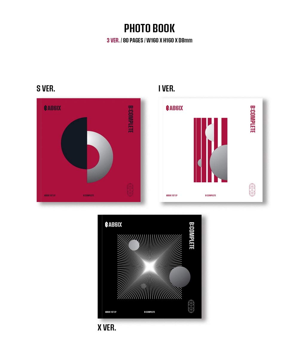 BRANDNEWMUSIC AB6IX - B:COMPLETE (1st EP) [S ver.] K-Pop Album with CD, 80p Photobook, Group Standing Doll, Photocards, Bookmark & Stickers | Perfect for K-Pop Collectors and Fans