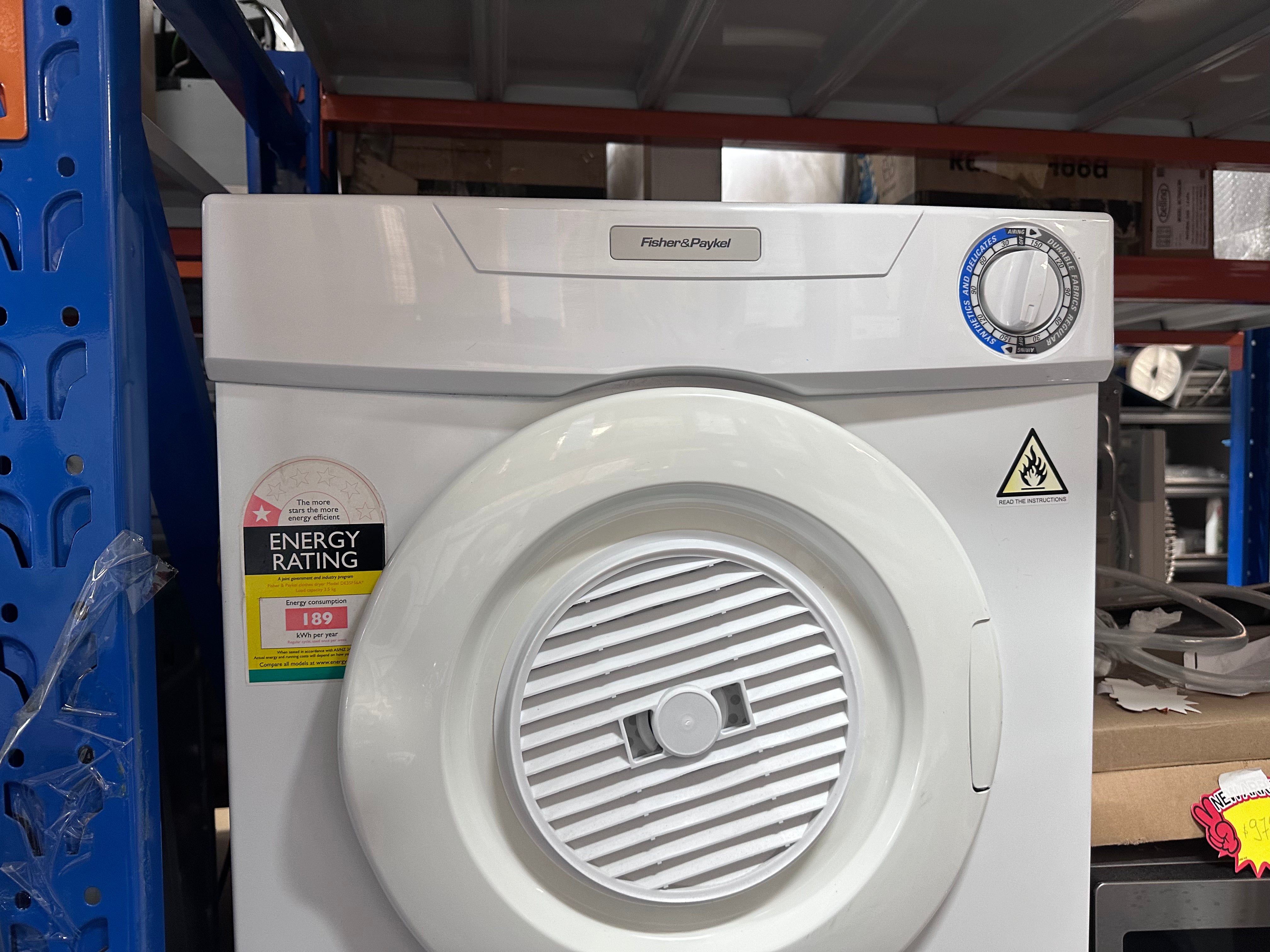 Fisher & Paykel 3.5kg Compact Clothes Dryer | Refurbished & Energy Efficient | Perfect for Apartments, Small Homes & Laundry Rooms