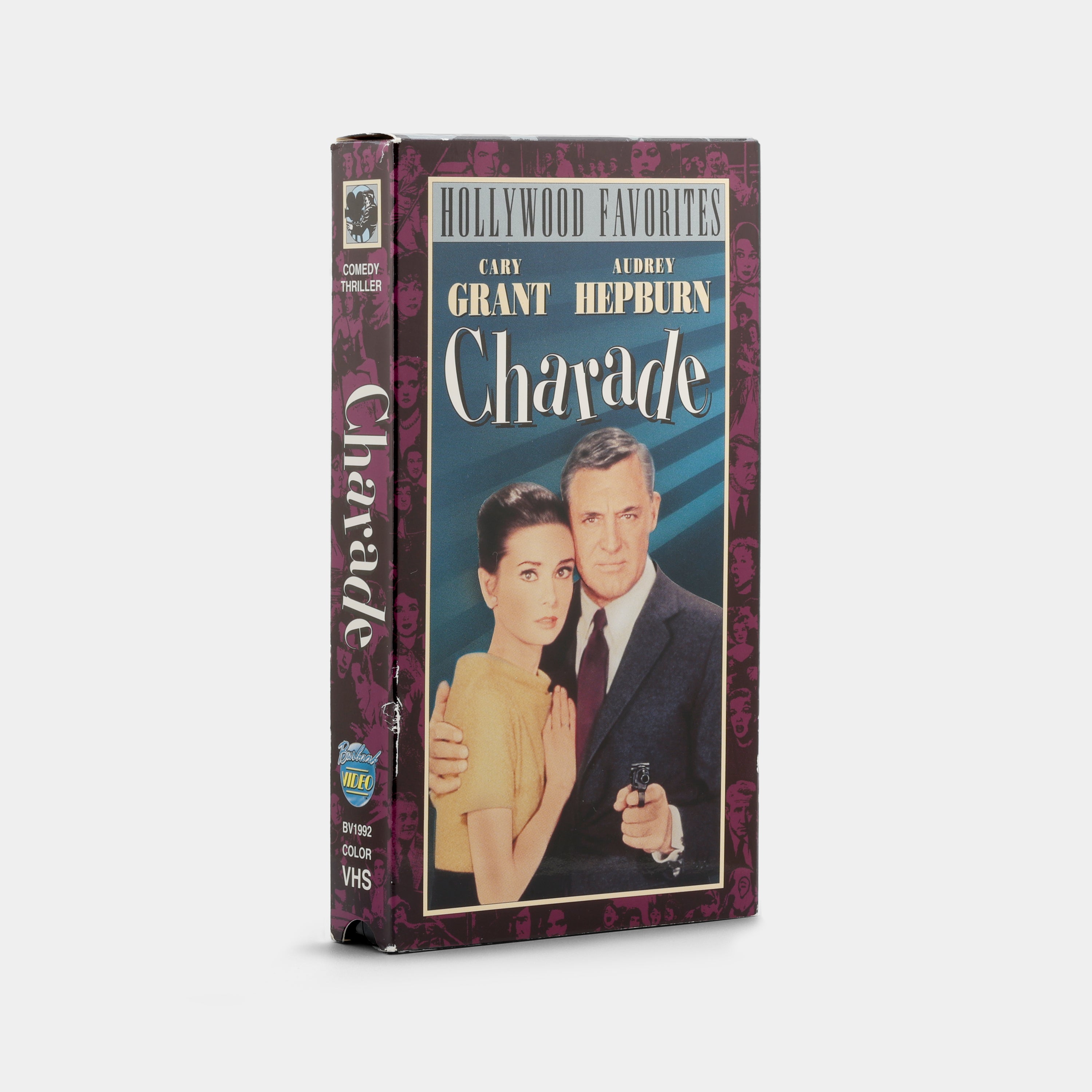 Charade Classic Movie VHS Tape – Vintage Collectible for Movie Lovers & Home Theater Enthusiasts