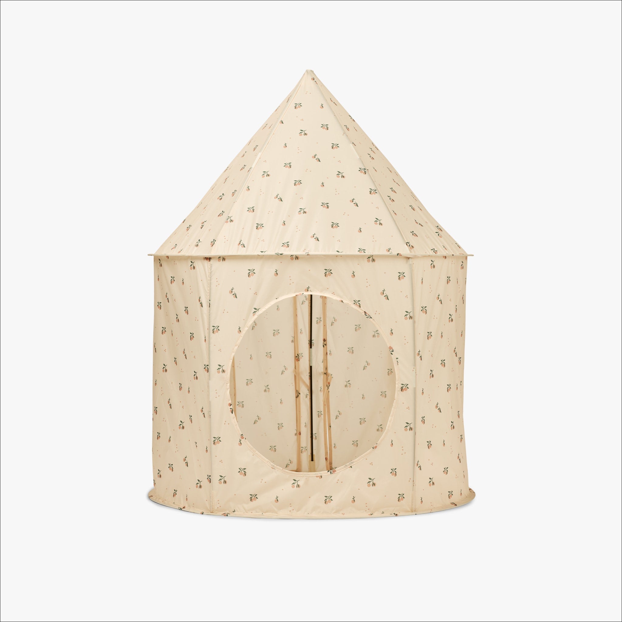 LIEWOOD Oaks Pop Up Play Tent for Kids - Peach & Seashell Color | Indoor & Outdoor Playhouse, Perfect for Birthday Parties, Playrooms, and Backyard Adventures
