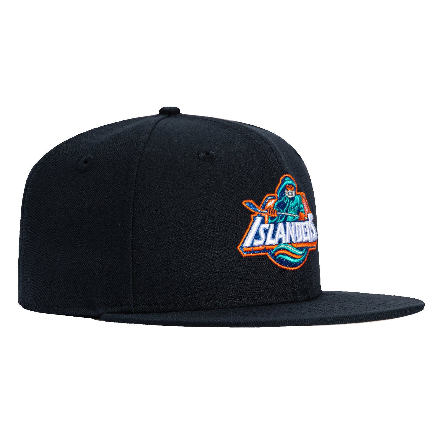 New Era 59Fifty New York Islanders Snapback Hat - Navy Blue Adjustable Baseball Cap for Men & Women - Perfect for Sports Fans, Casual Wear & Outdoor Activities