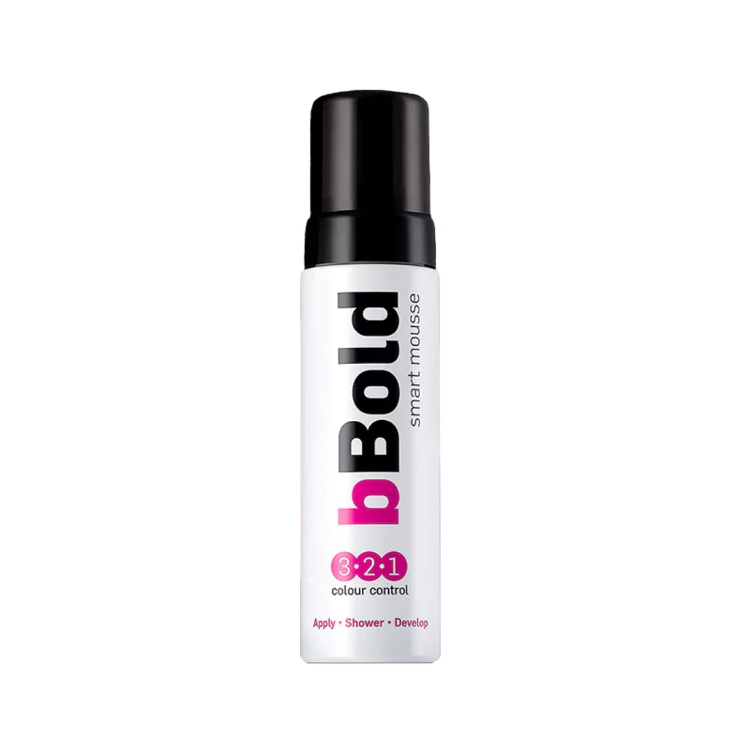 bBold Smart Mousse 175ml - Kahai Oil Infused Self Tanning Mousse for Natural Fake Tan | Professional Sunless Tanner for Face & Body | Perfect for Beach Vacations & Special Occasions