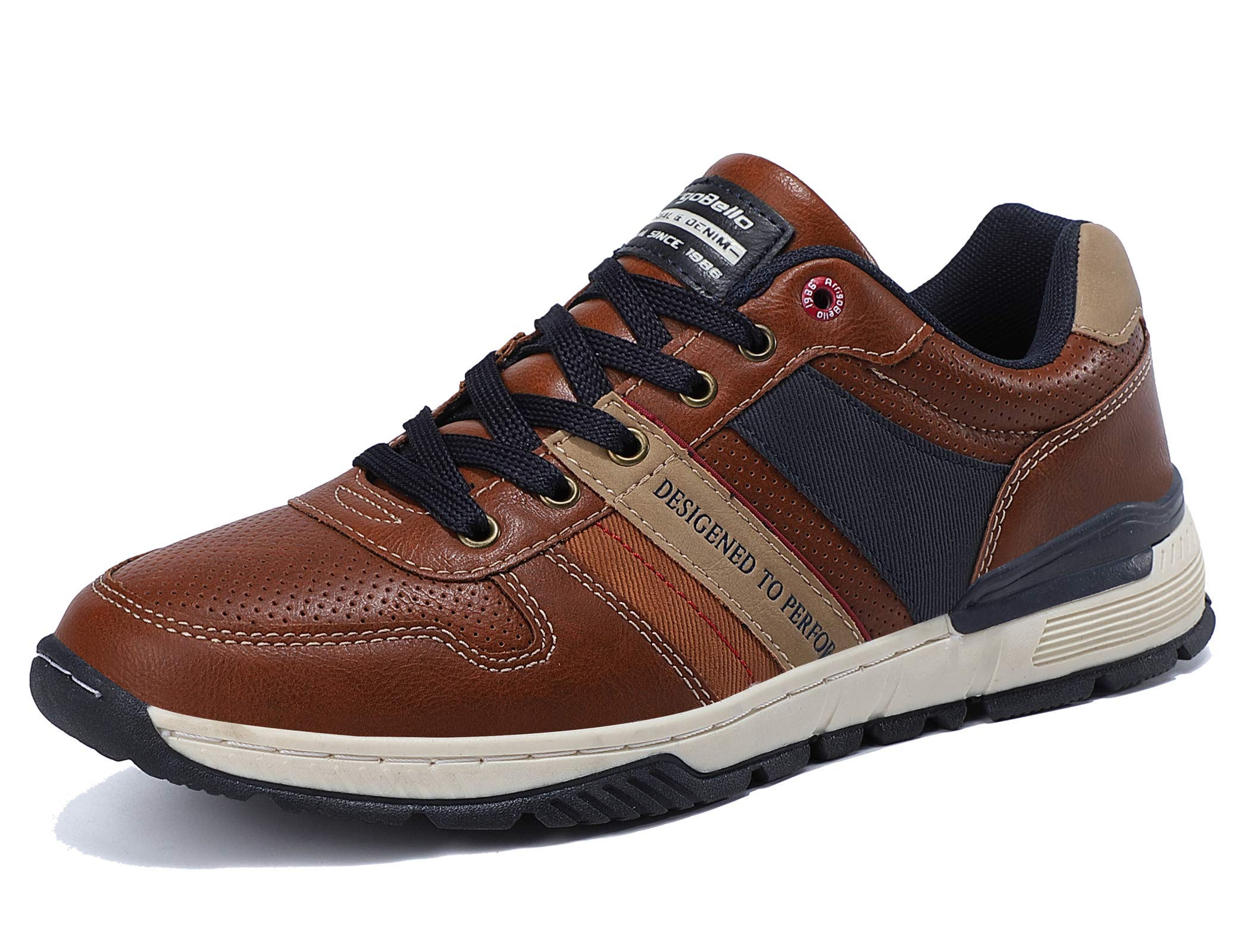 ARRIGO BELLO Men's Casual Sneakers - Breathable Walking Shoes, Skateboard & Athletic Trainers, Classic Style for Daily Wear - UK Size 7-11 | Perfect for Gym, Work, Travel & Street Fashion