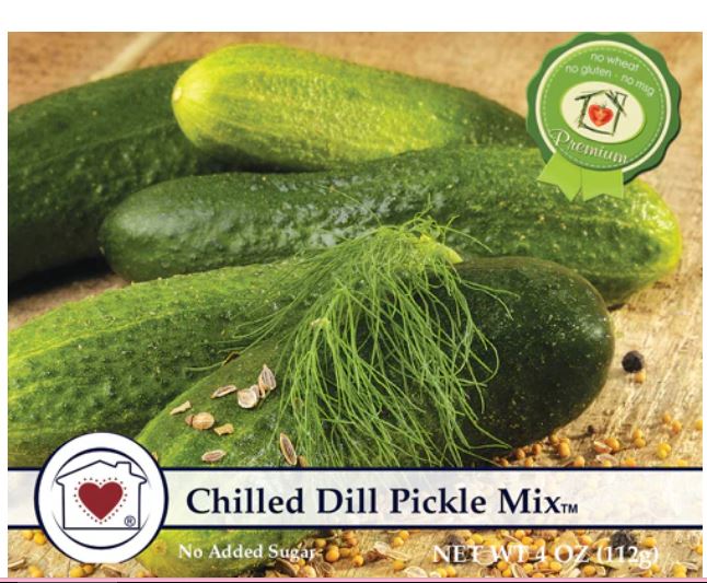 Refreshing Chilled Dill Pickle Mix - Perfect for Sandwiches, Burgers & Snacking | Premium Pickling Spice Blend
